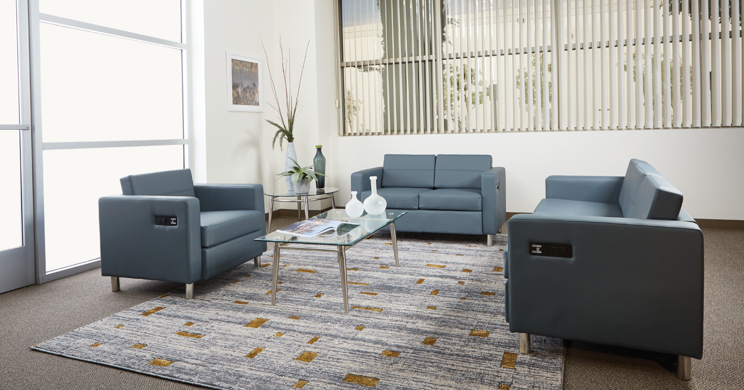 Atlantic Sofa - Blue