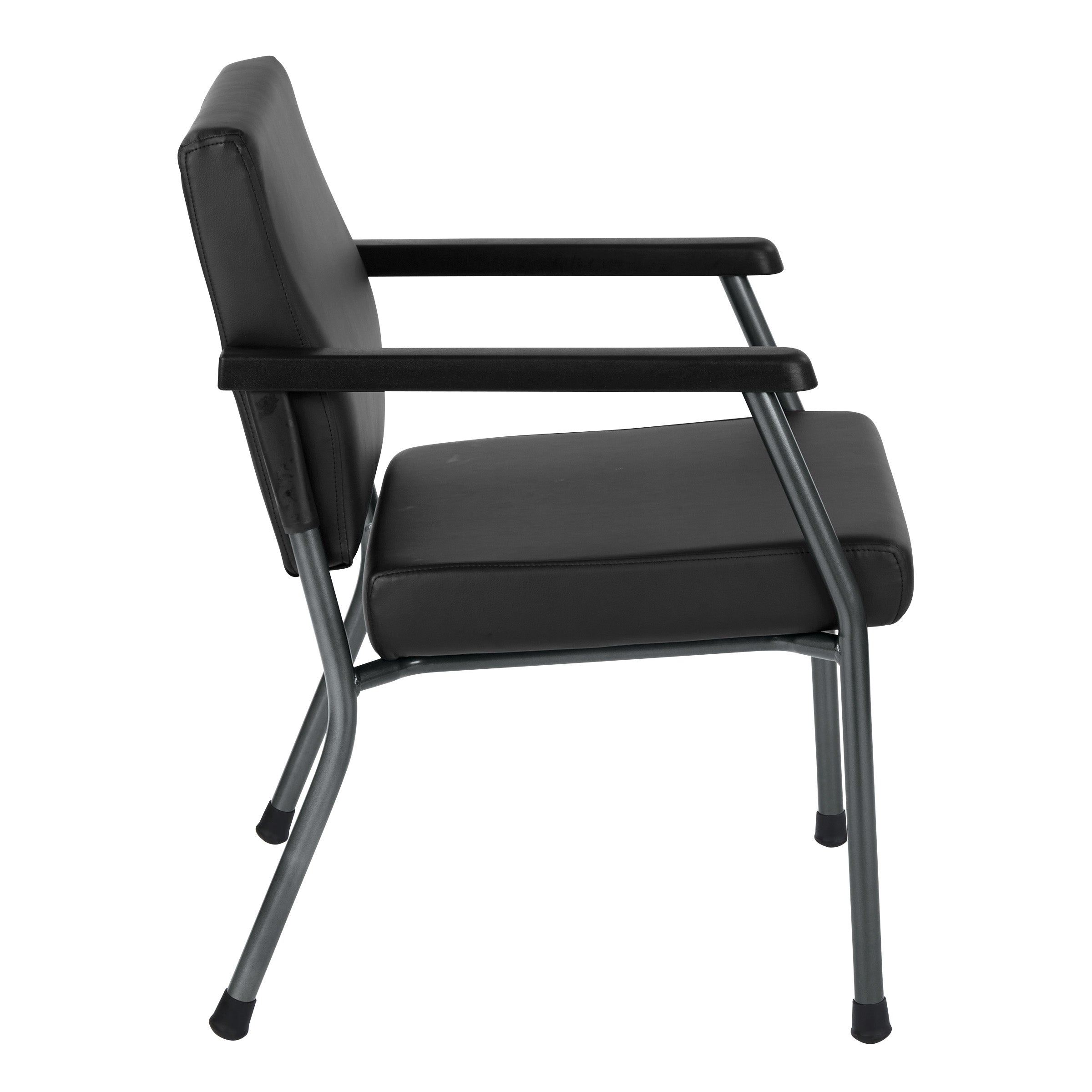 Bariatric Patient Big & Tall Chair - Black