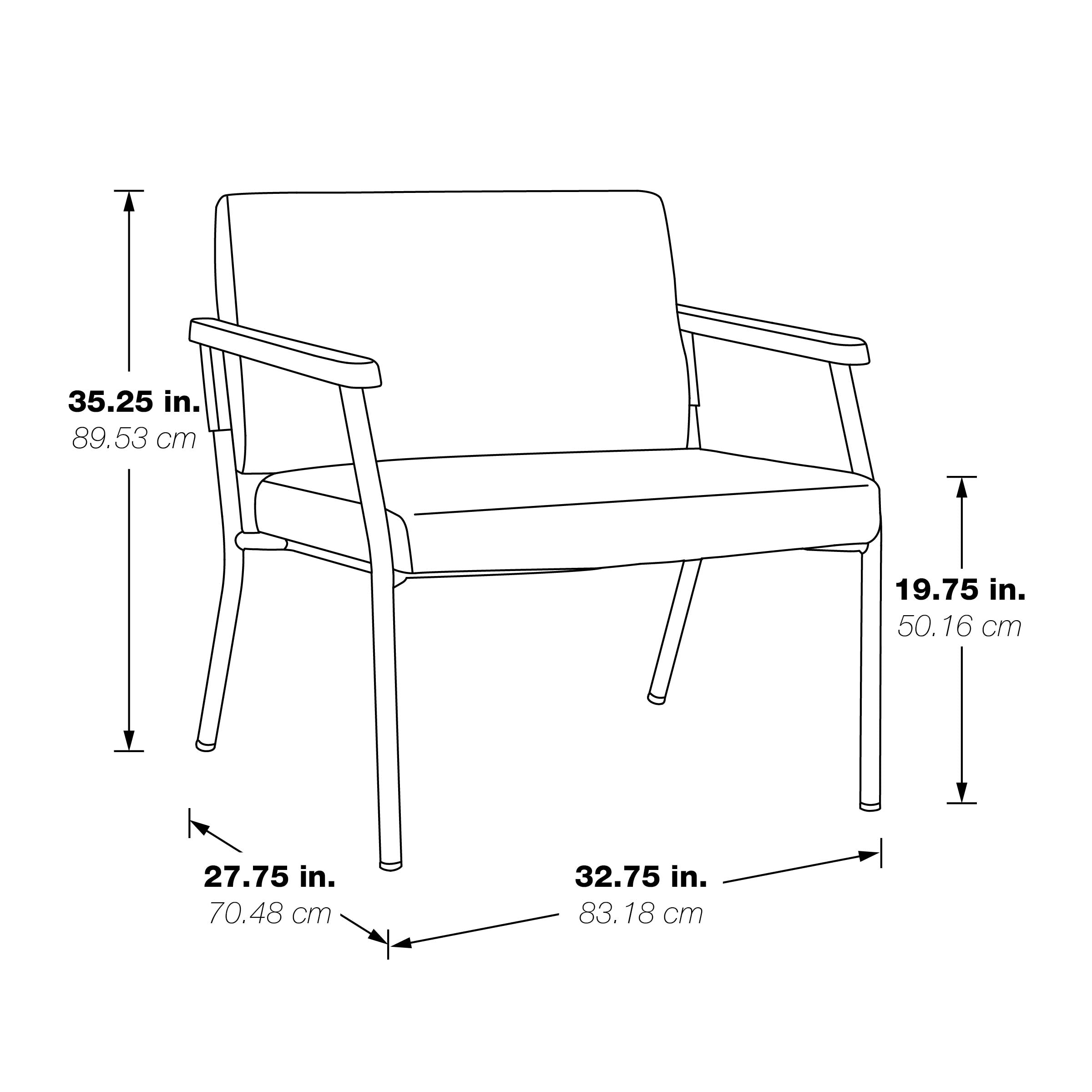 Bariatric Big & Tall Chair - Stratus
