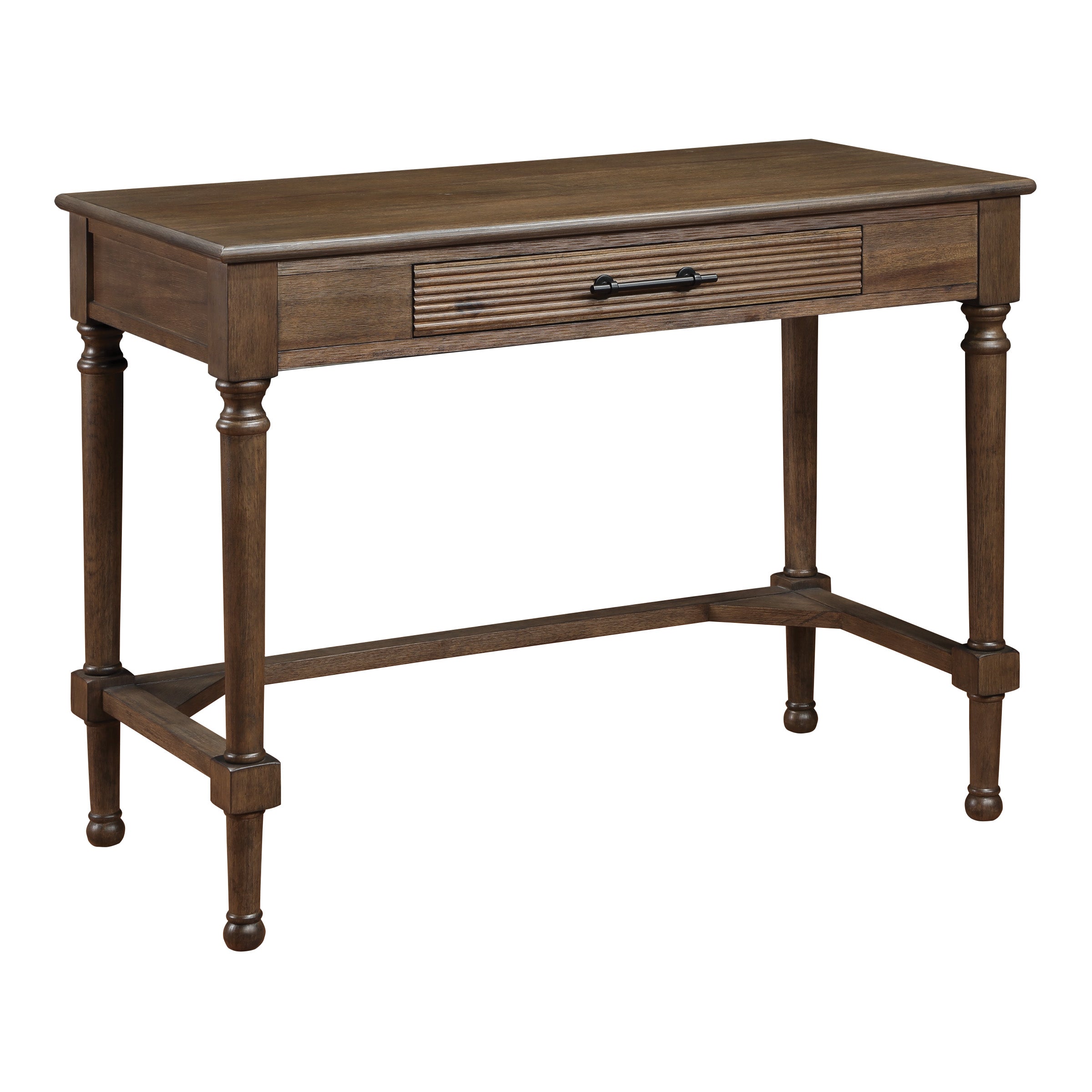 Beacon 40" Writing Desk - Brown Oak