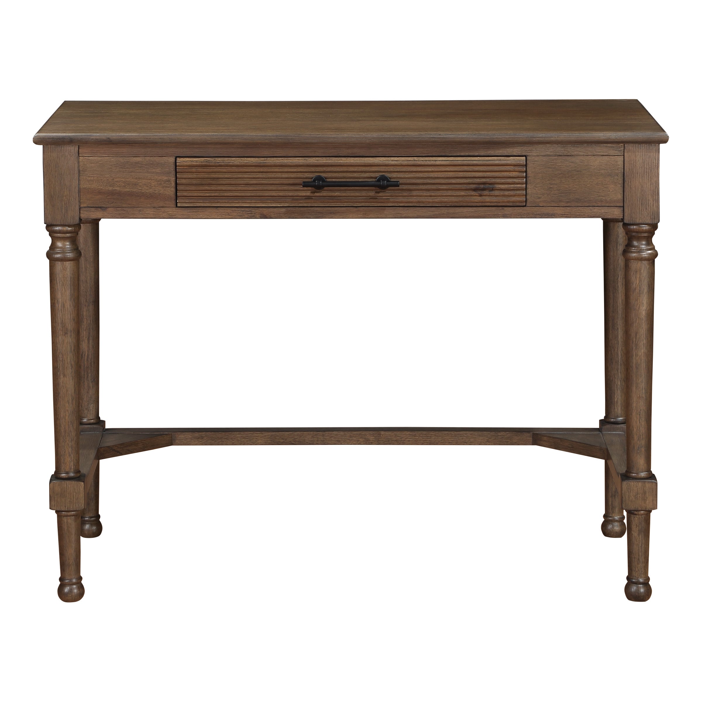 Beacon 40" Writing Desk - Brown Oak