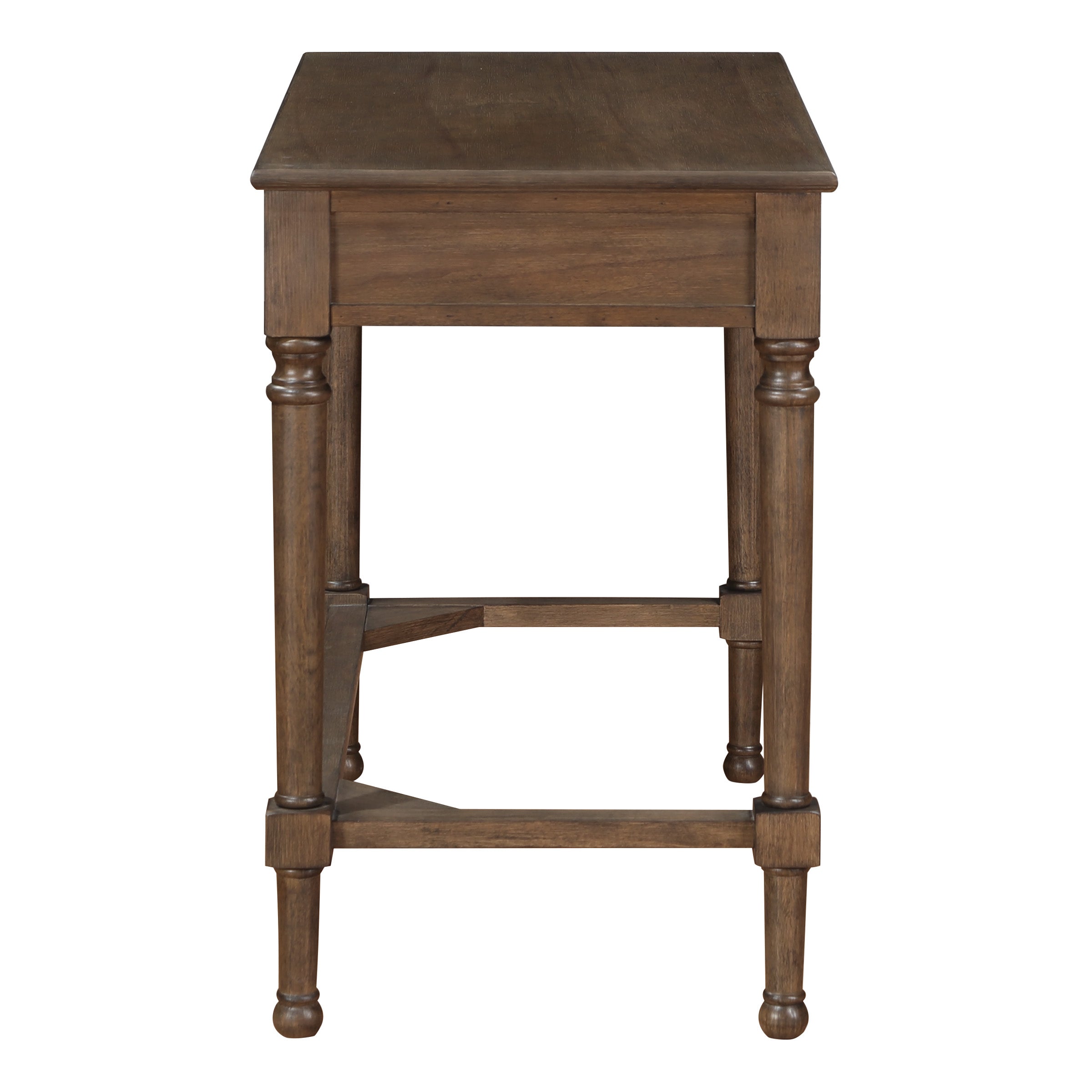 Beacon 40" Writing Desk - Brown Oak