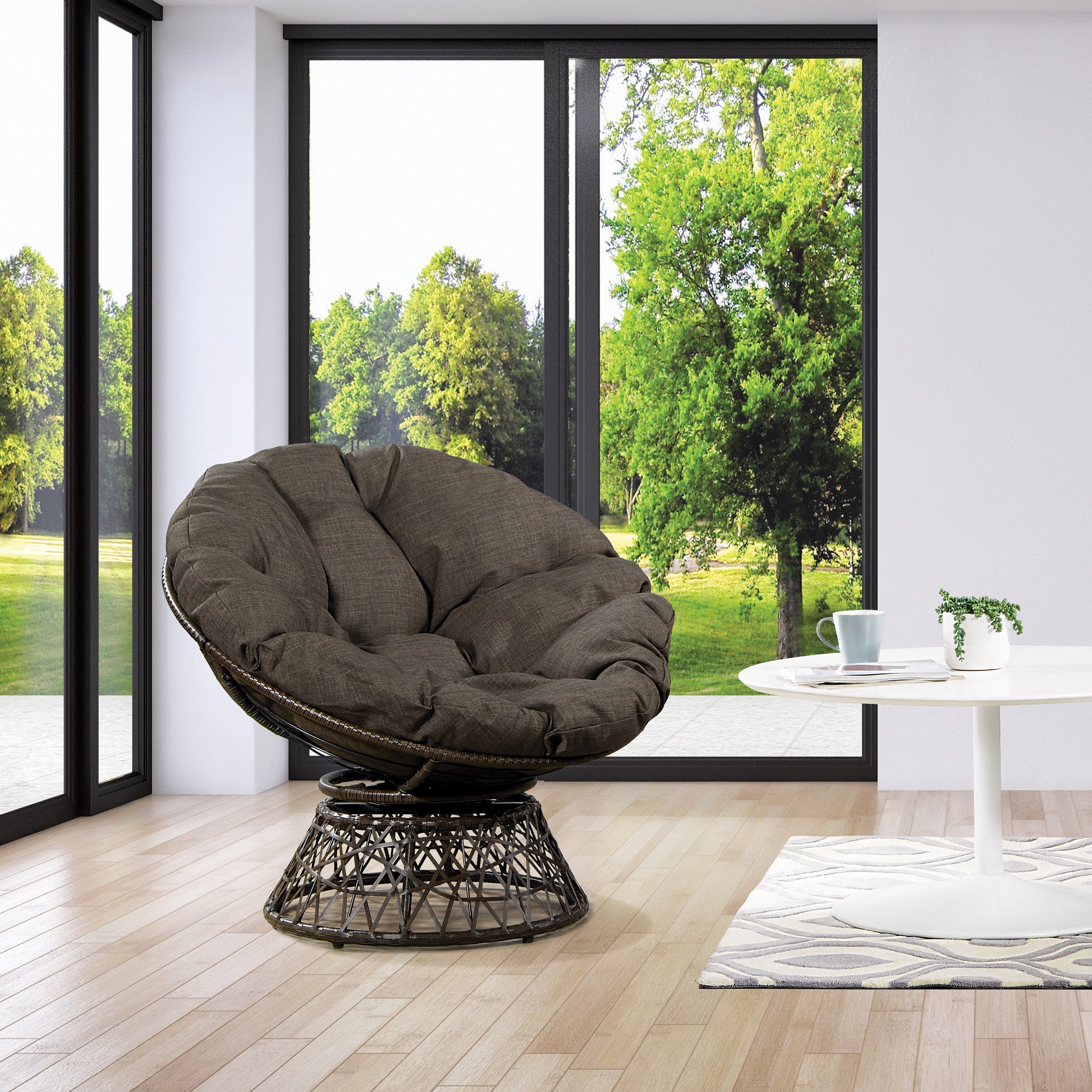 Papasan Chair - Brown