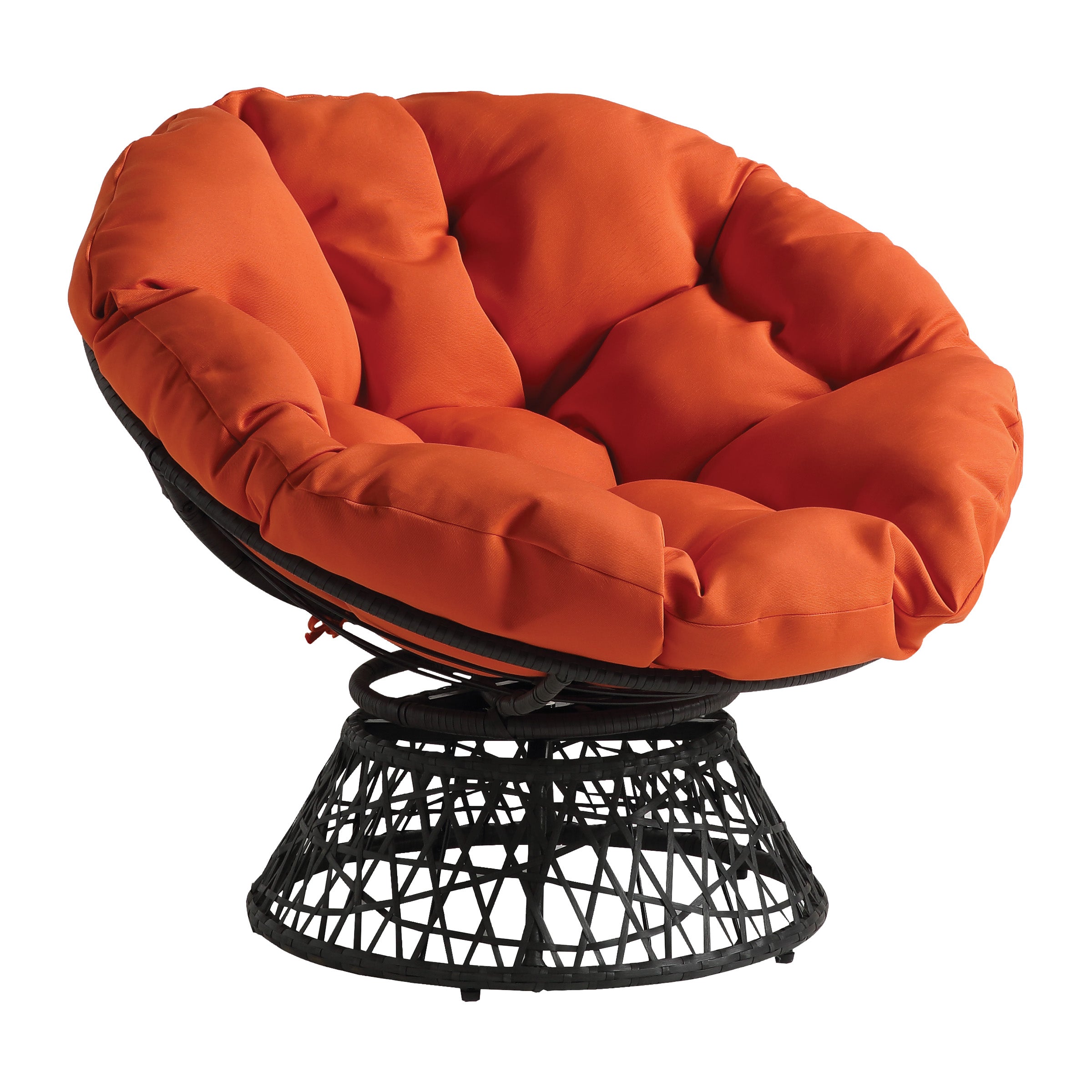 Papasan Chair - Orange
