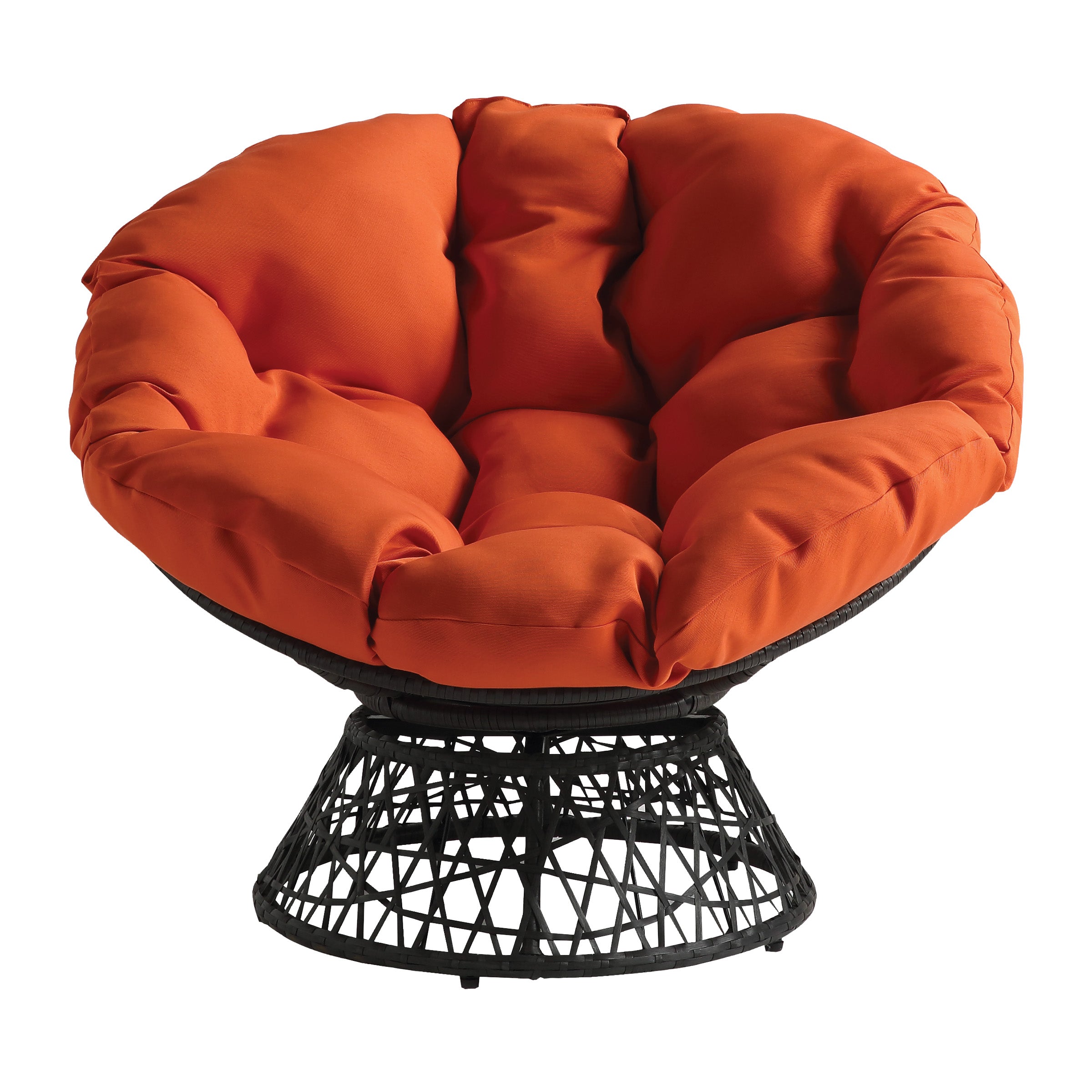 Papasan Chair - Orange