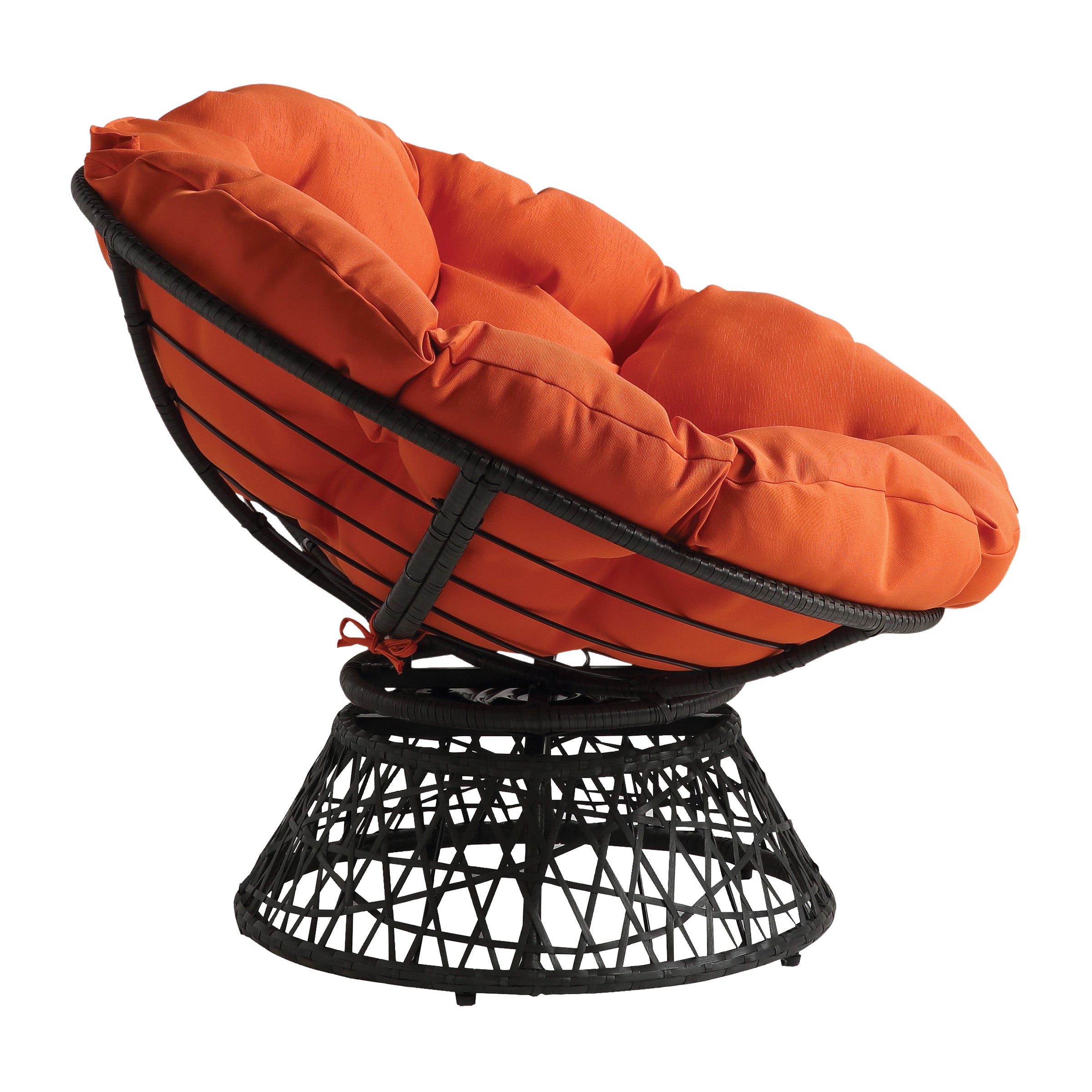 Papasan Chair - Orange
