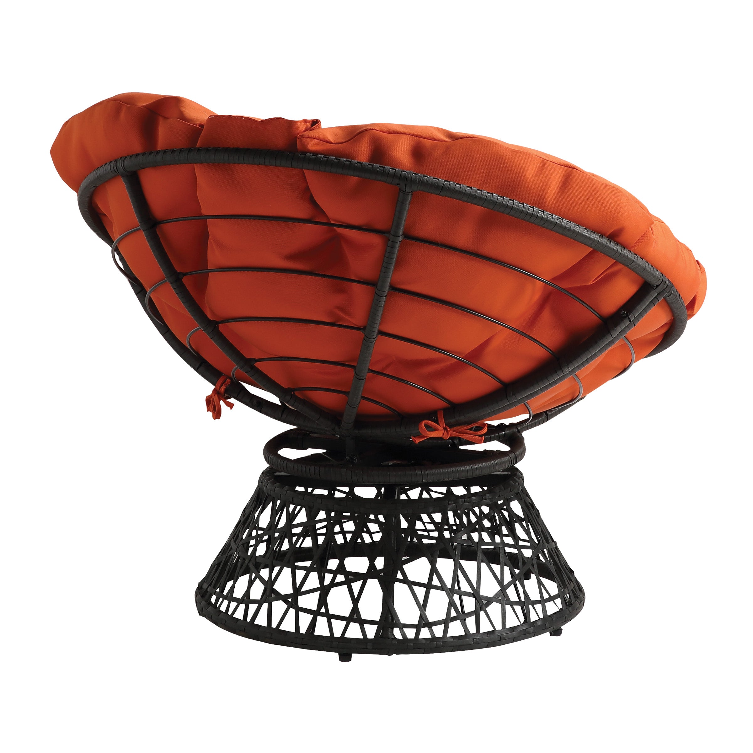 Papasan Chair - Orange
