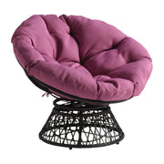 Papasan Chair - Purple