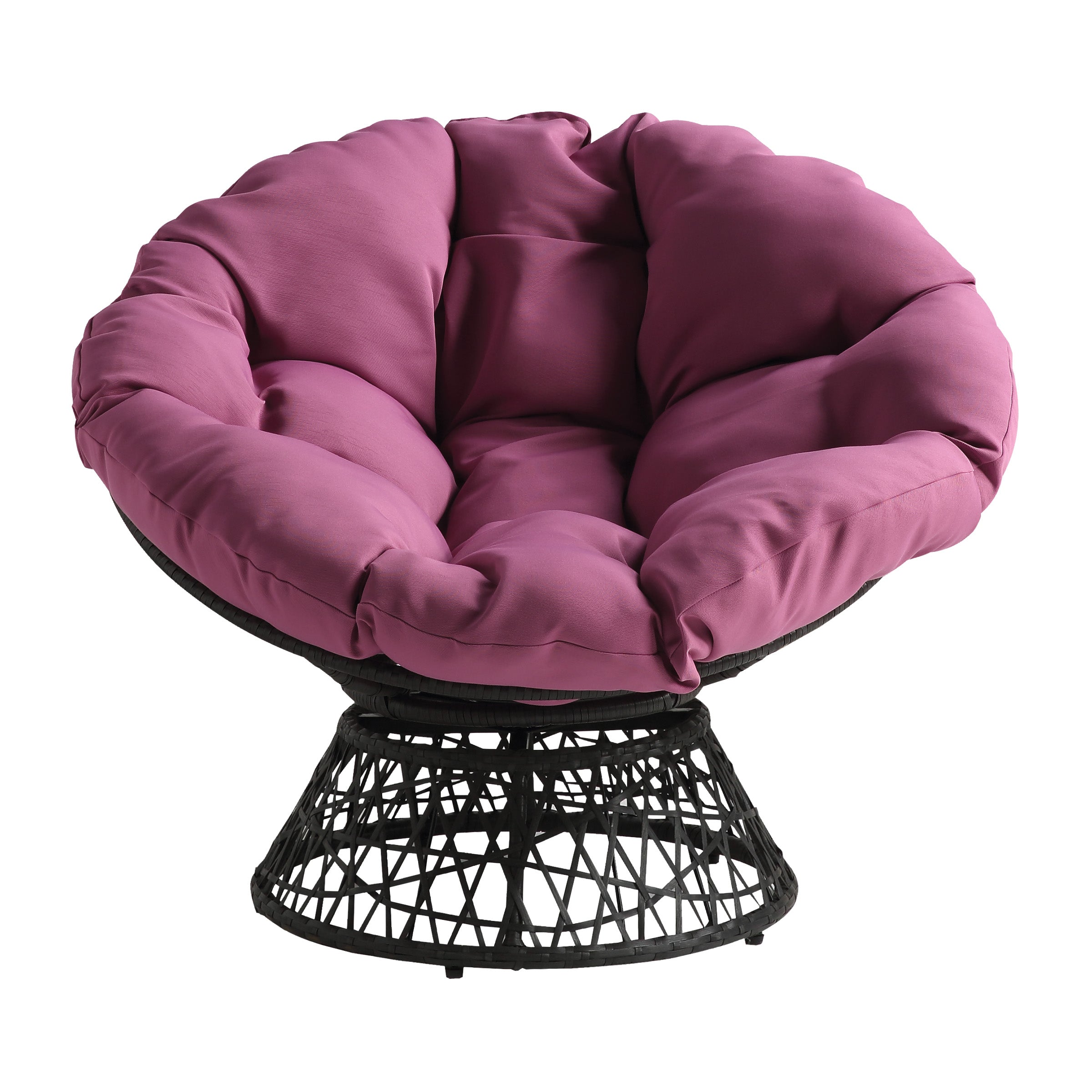 Papasan Chair - Purple