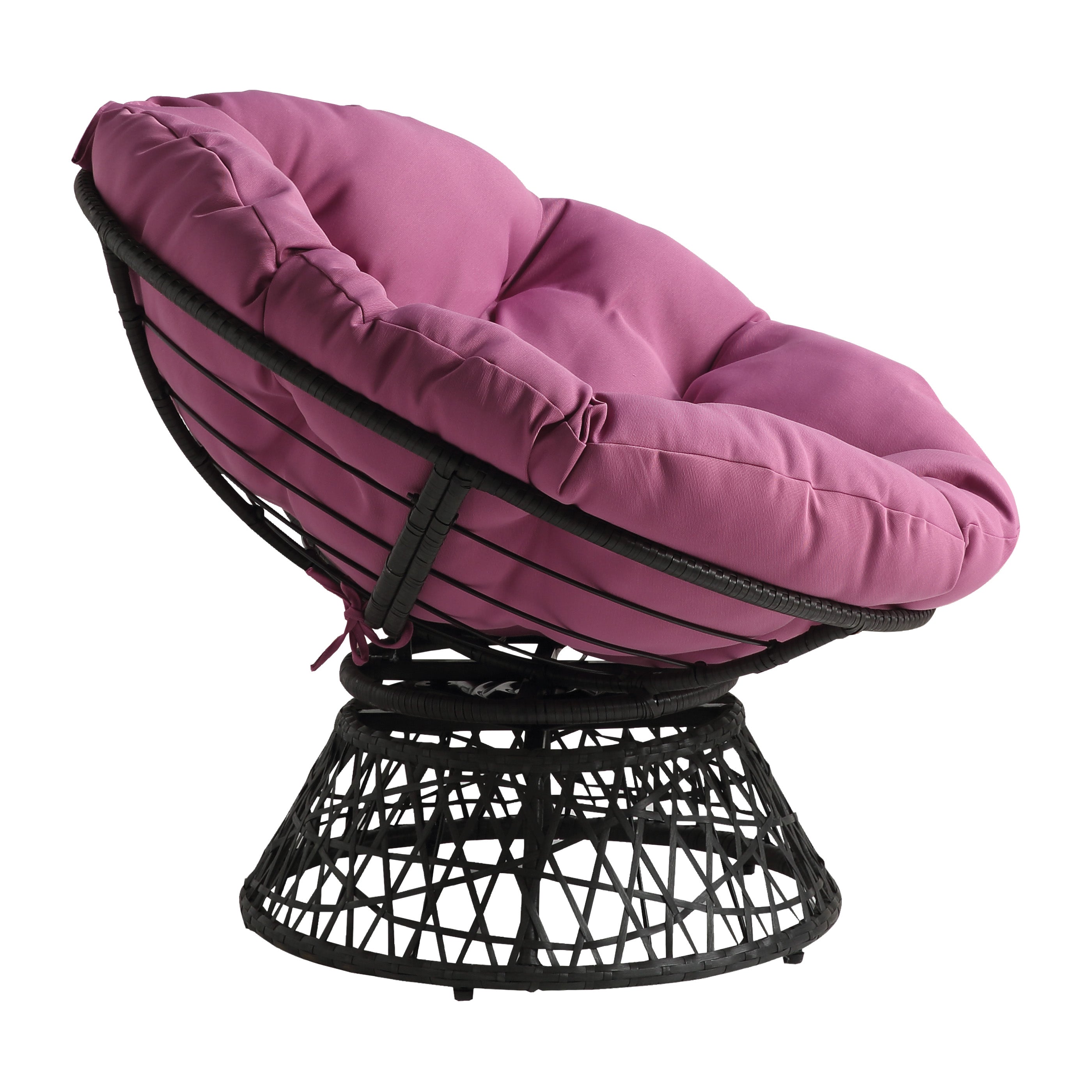 Papasan Chair - Purple