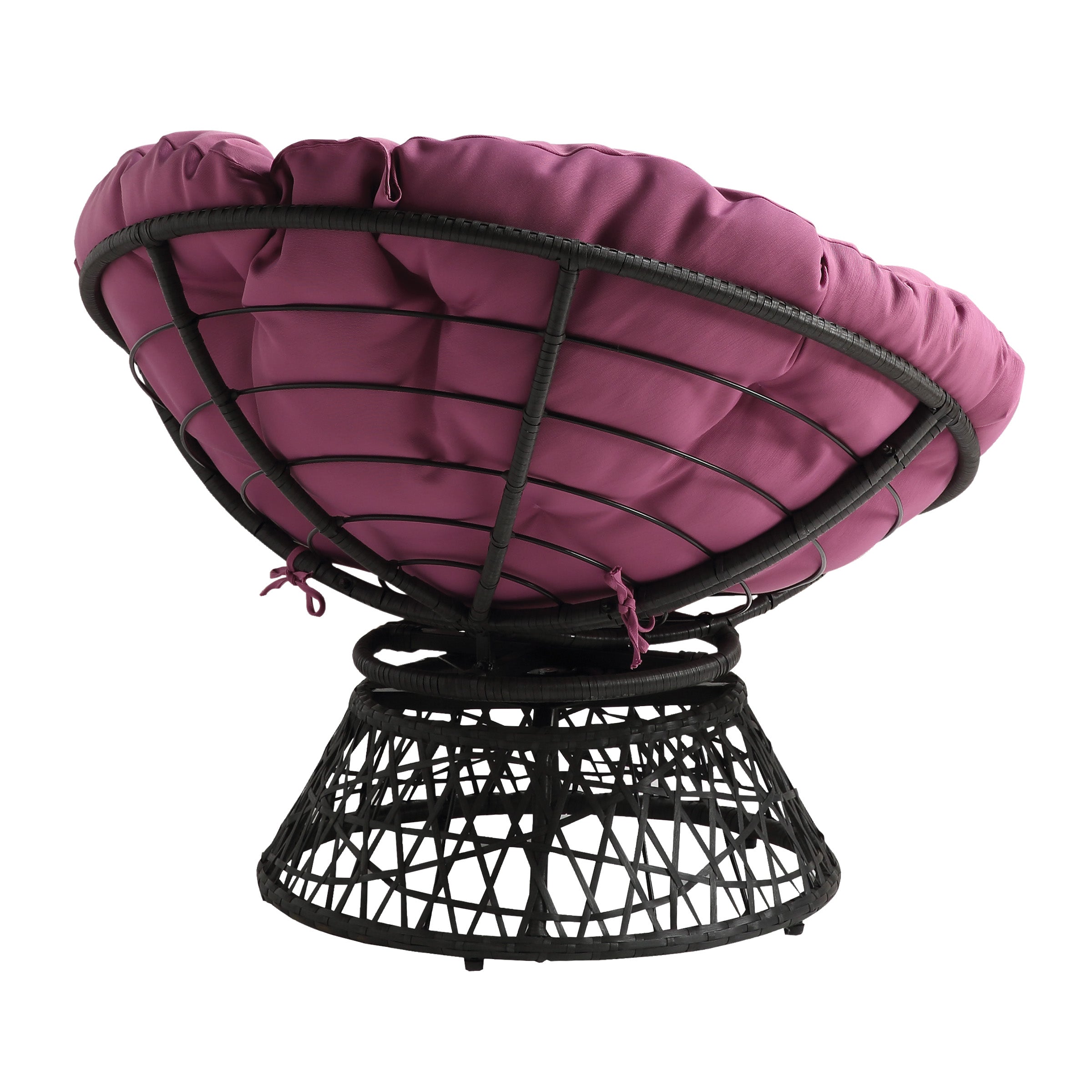 Papasan Chair - Purple