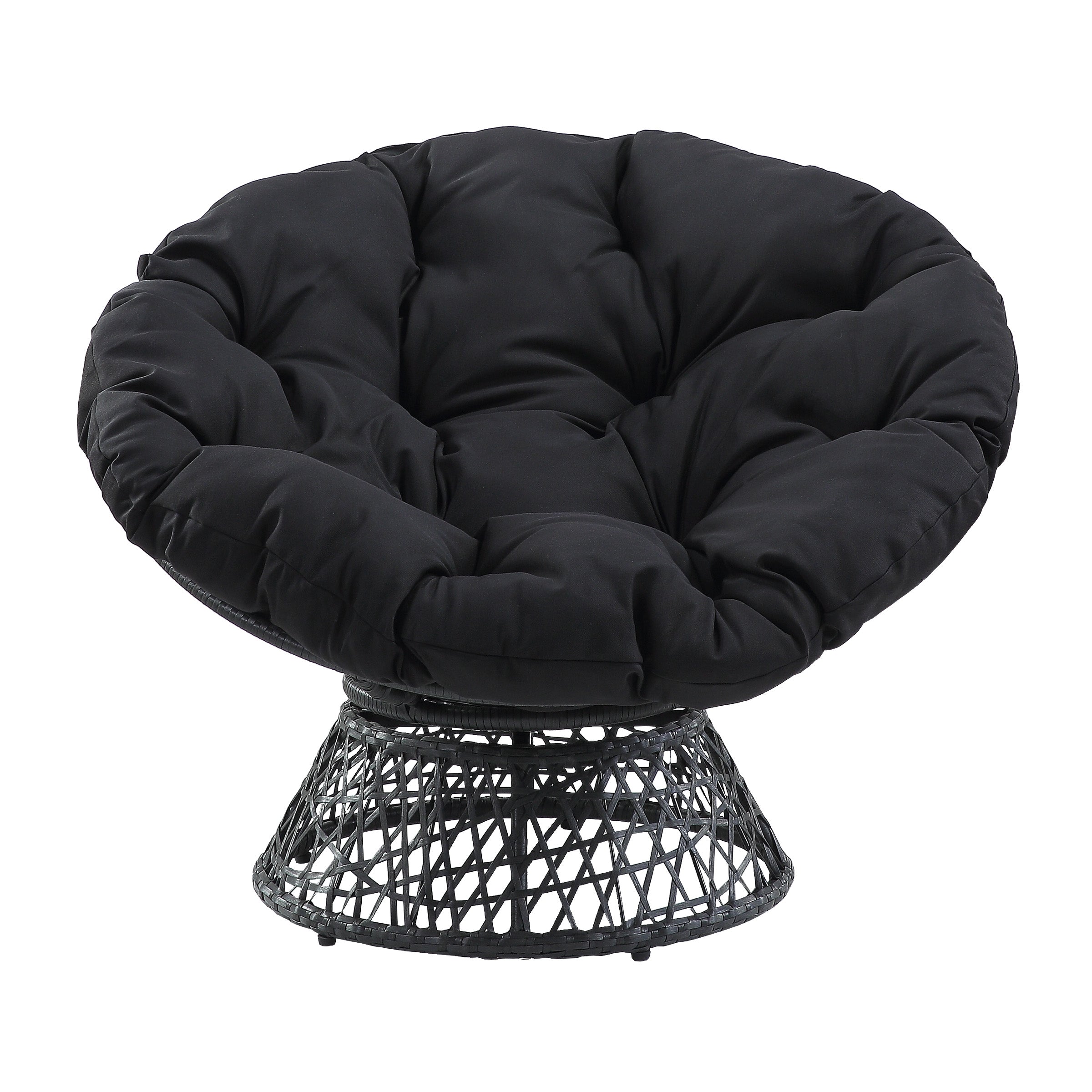 Papasan Chair - Black