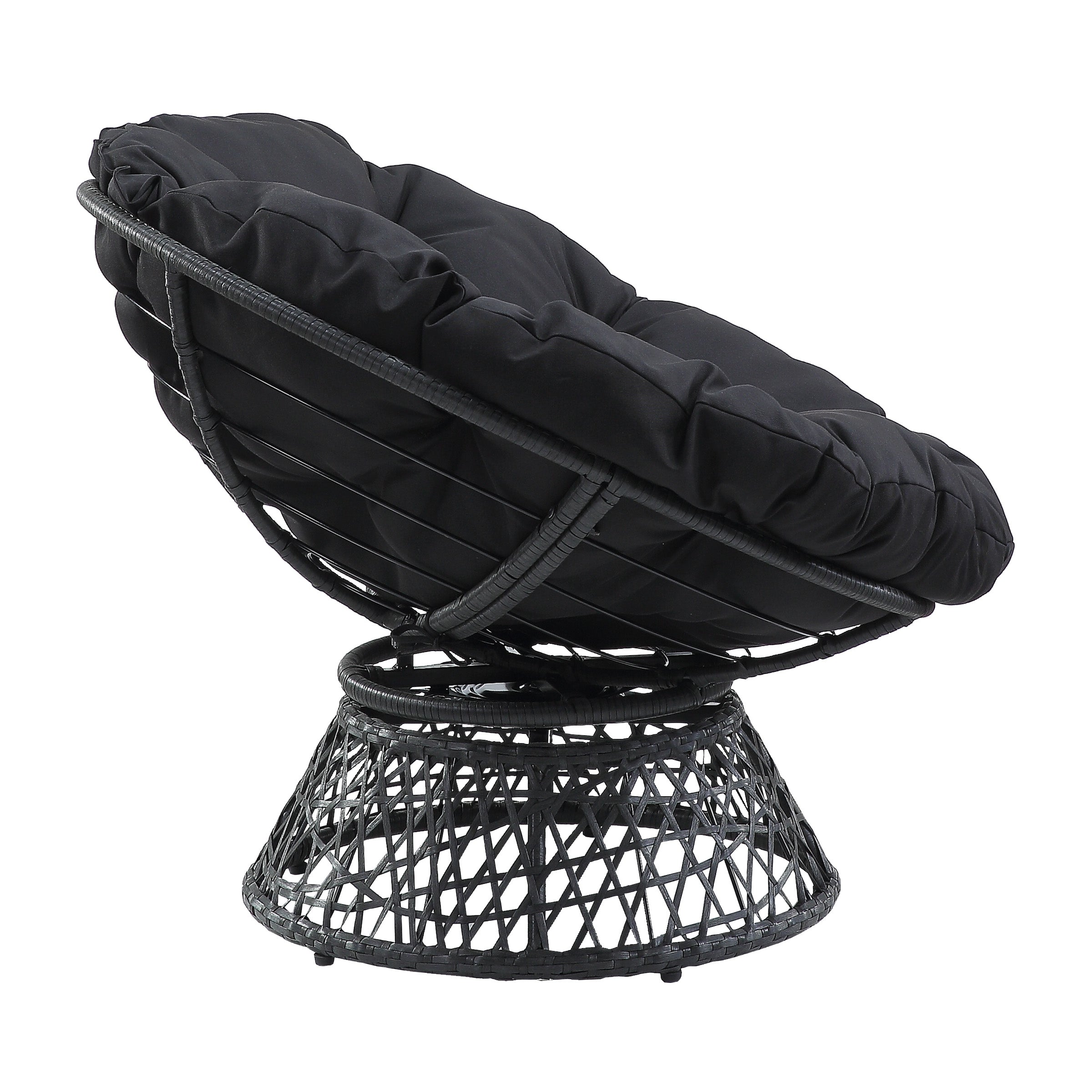 Papasan Chair - Black