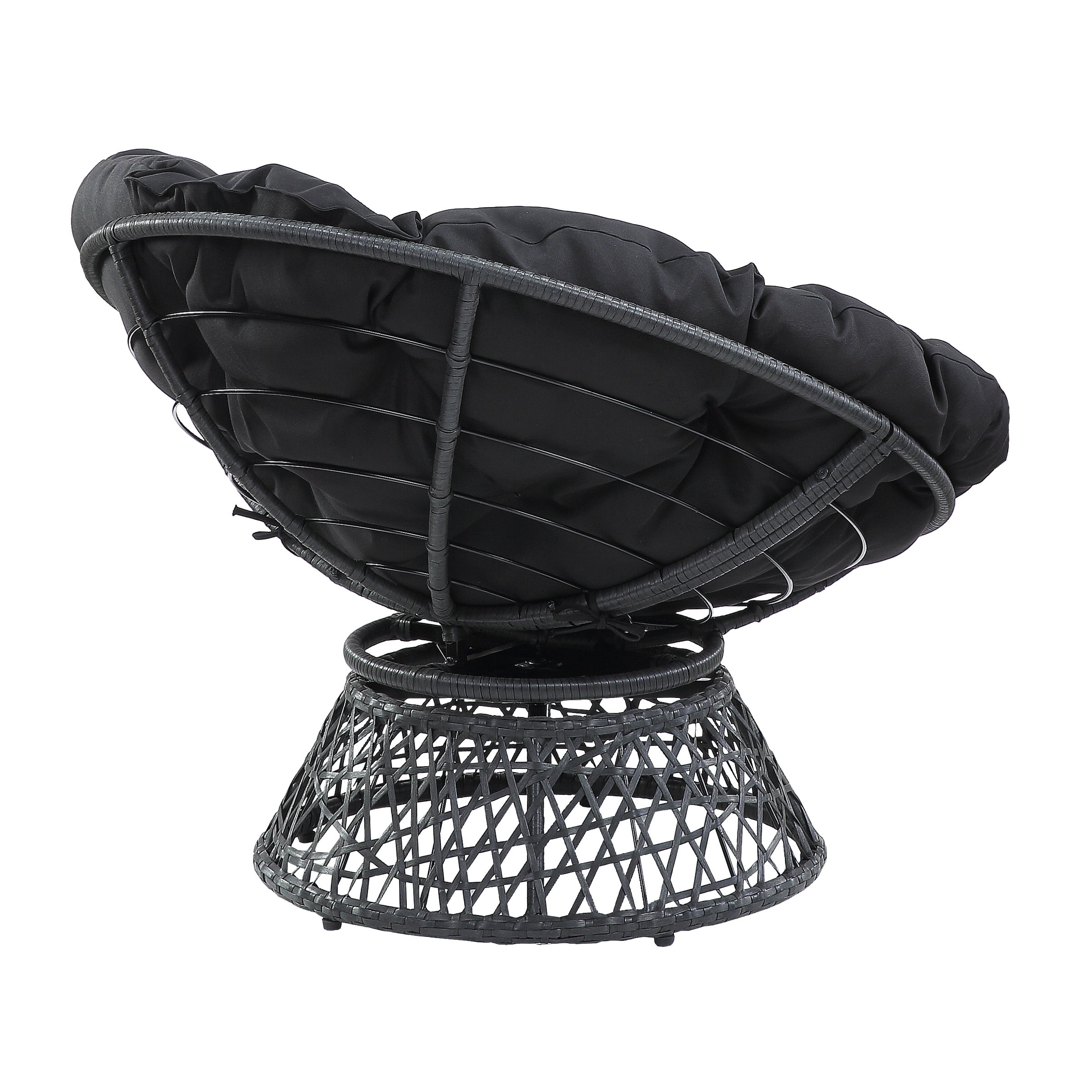 Papasan Chair - Black