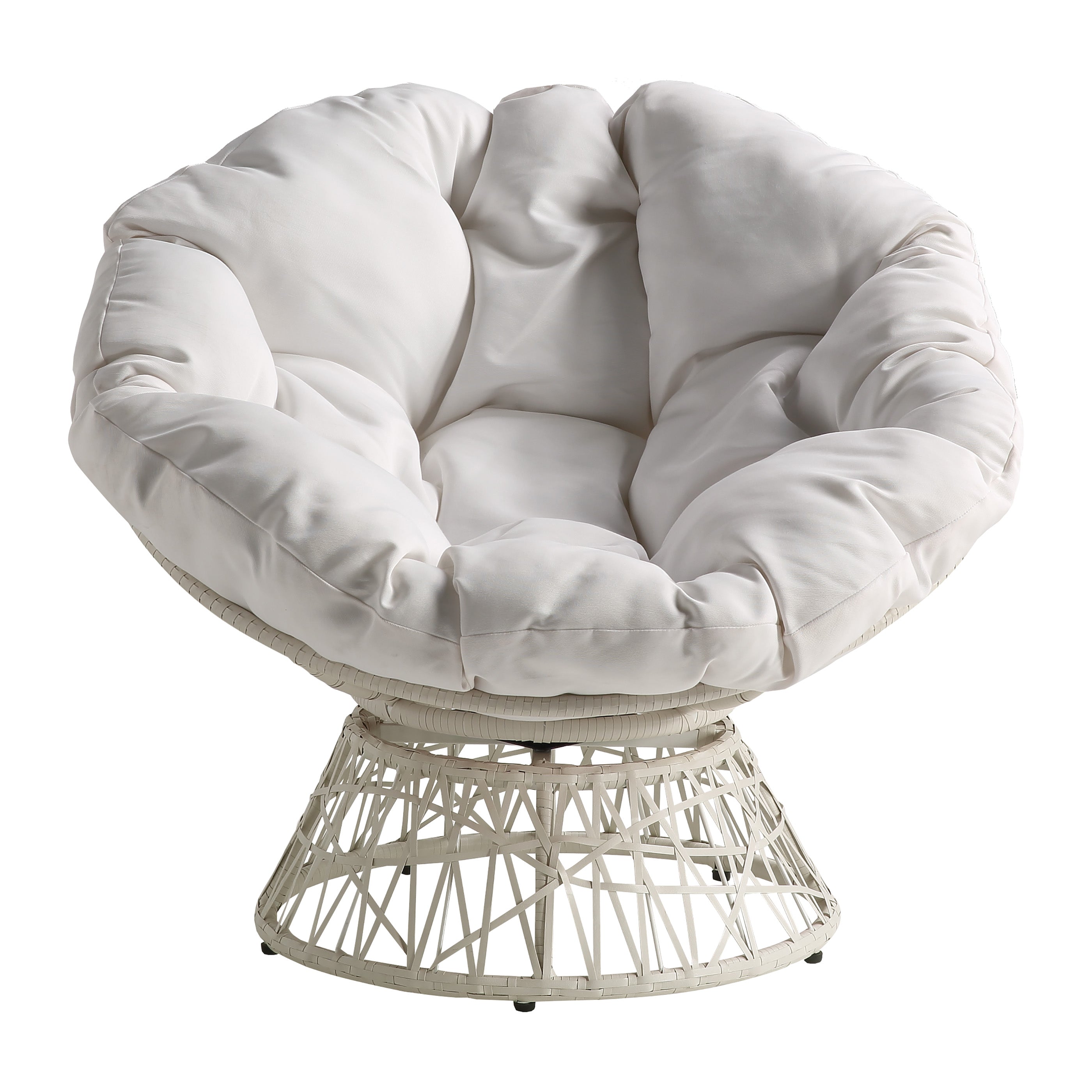 Papasan Chair - White