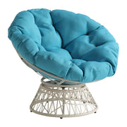 Papasan Chair - Blue