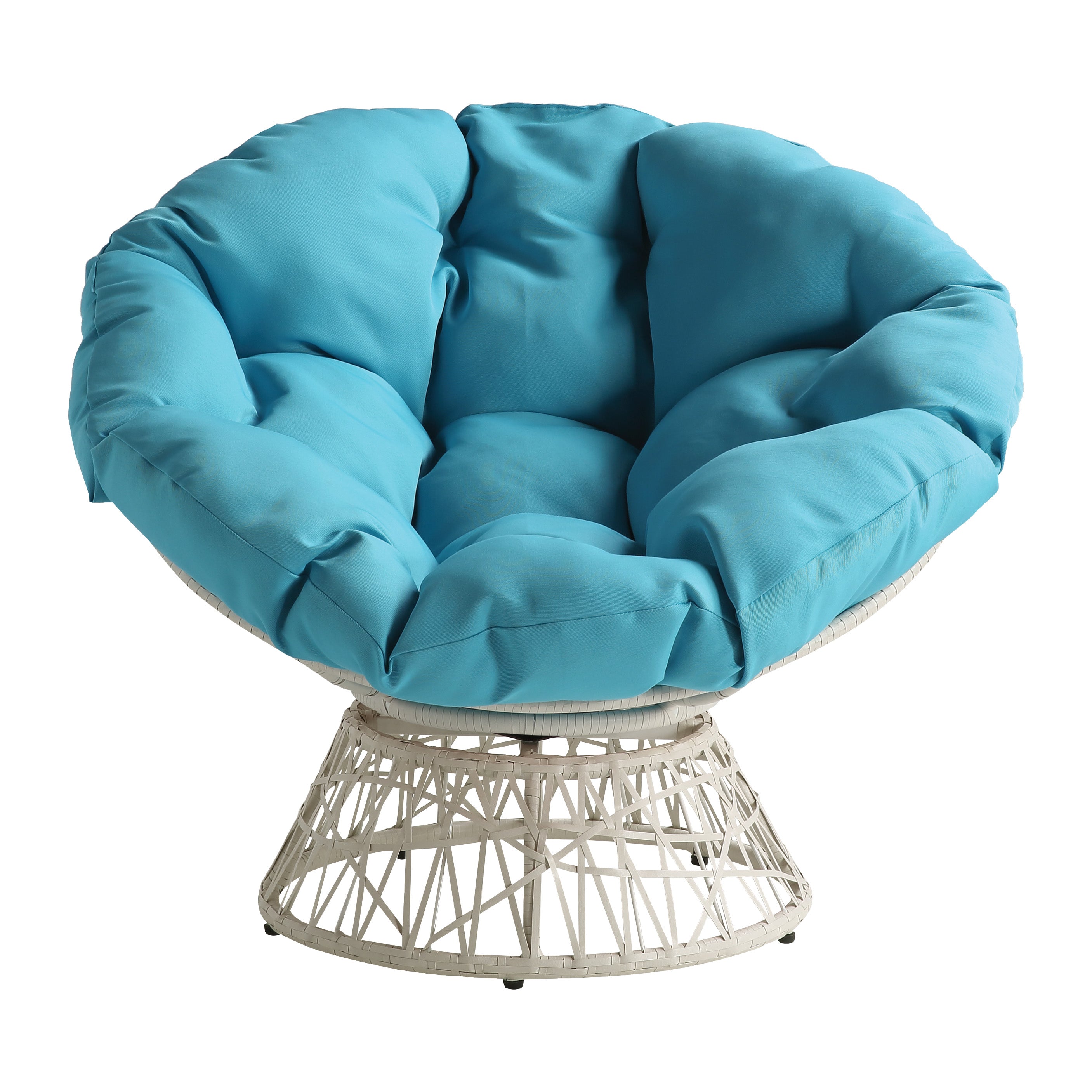 Papasan Chair - Blue