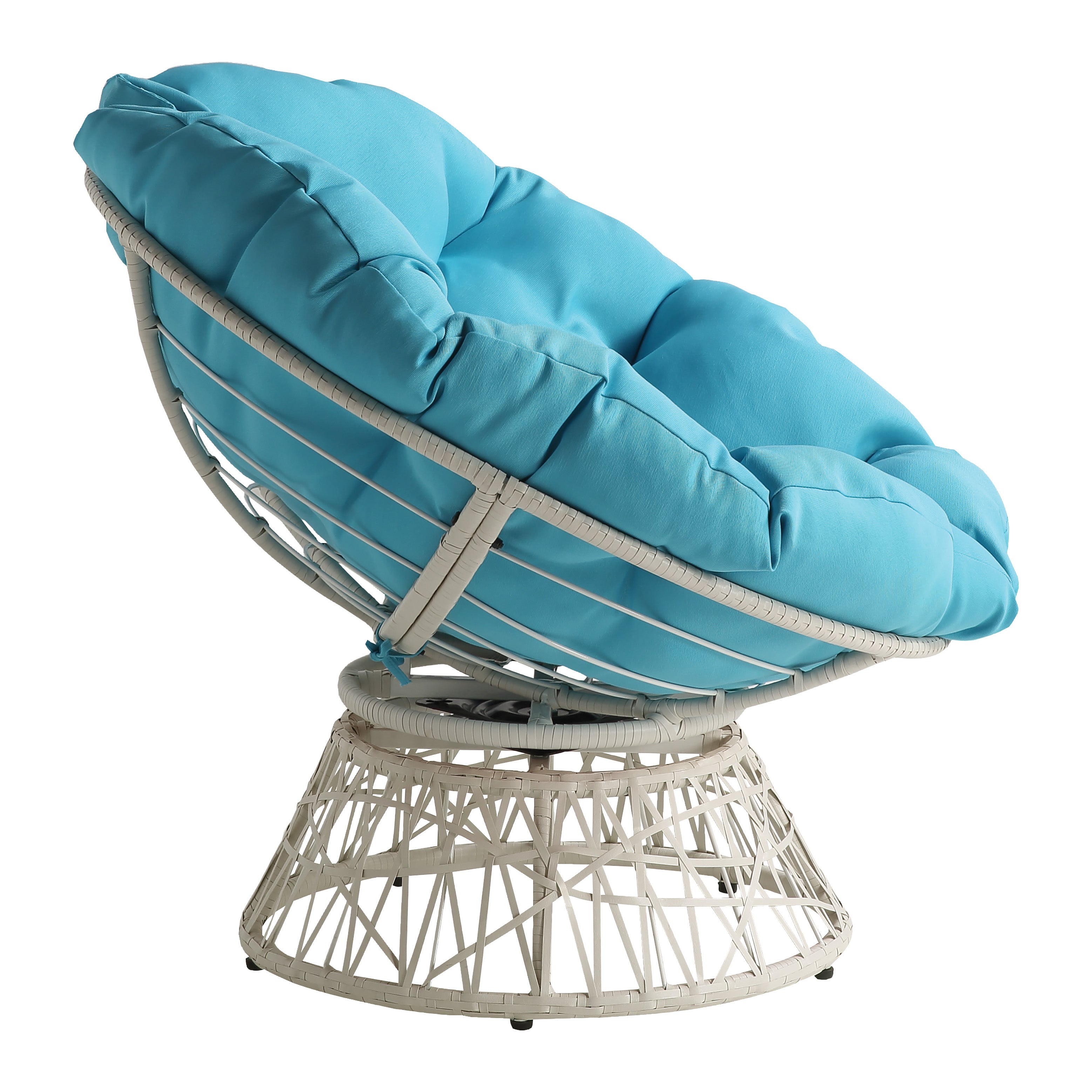 Papasan Chair - Blue