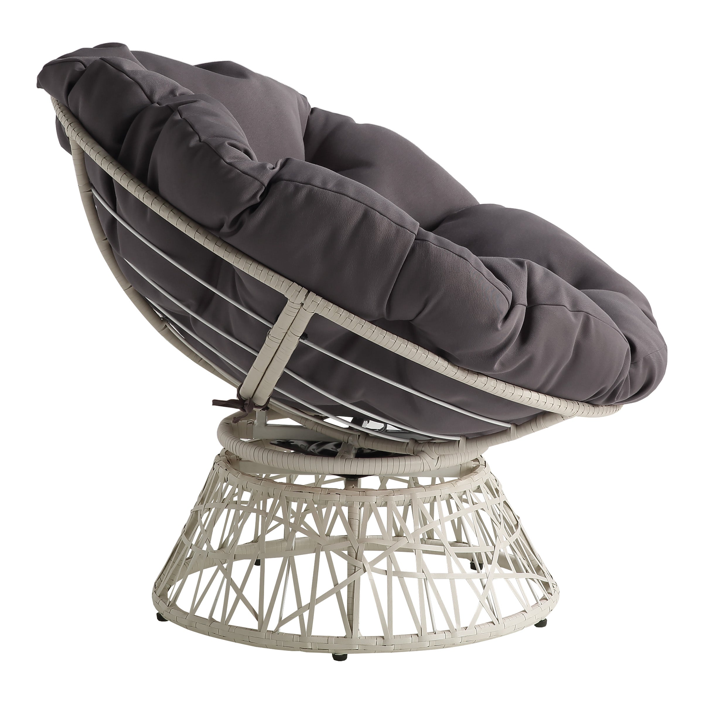 Papasan Chair - Grey