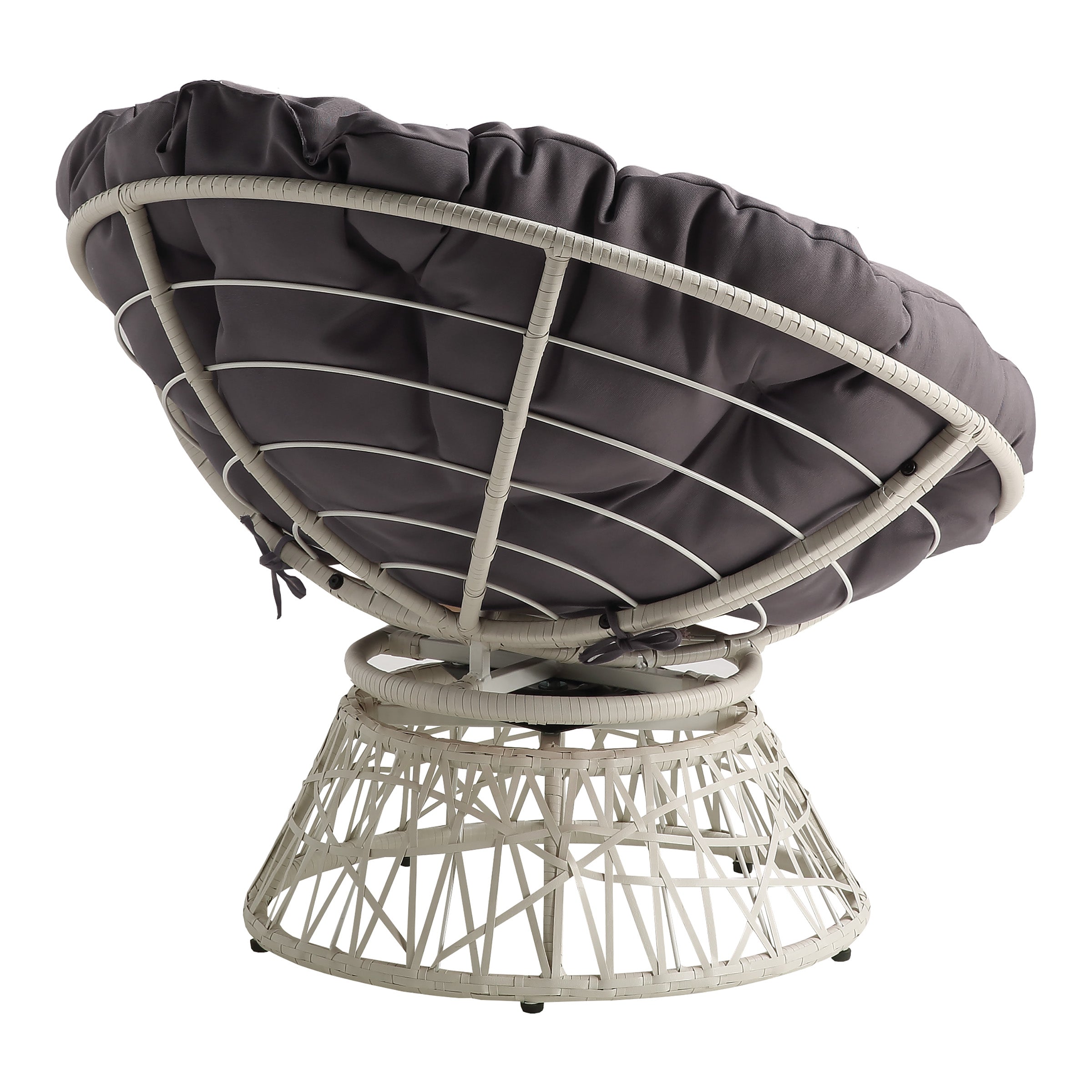 Papasan Chair - Grey