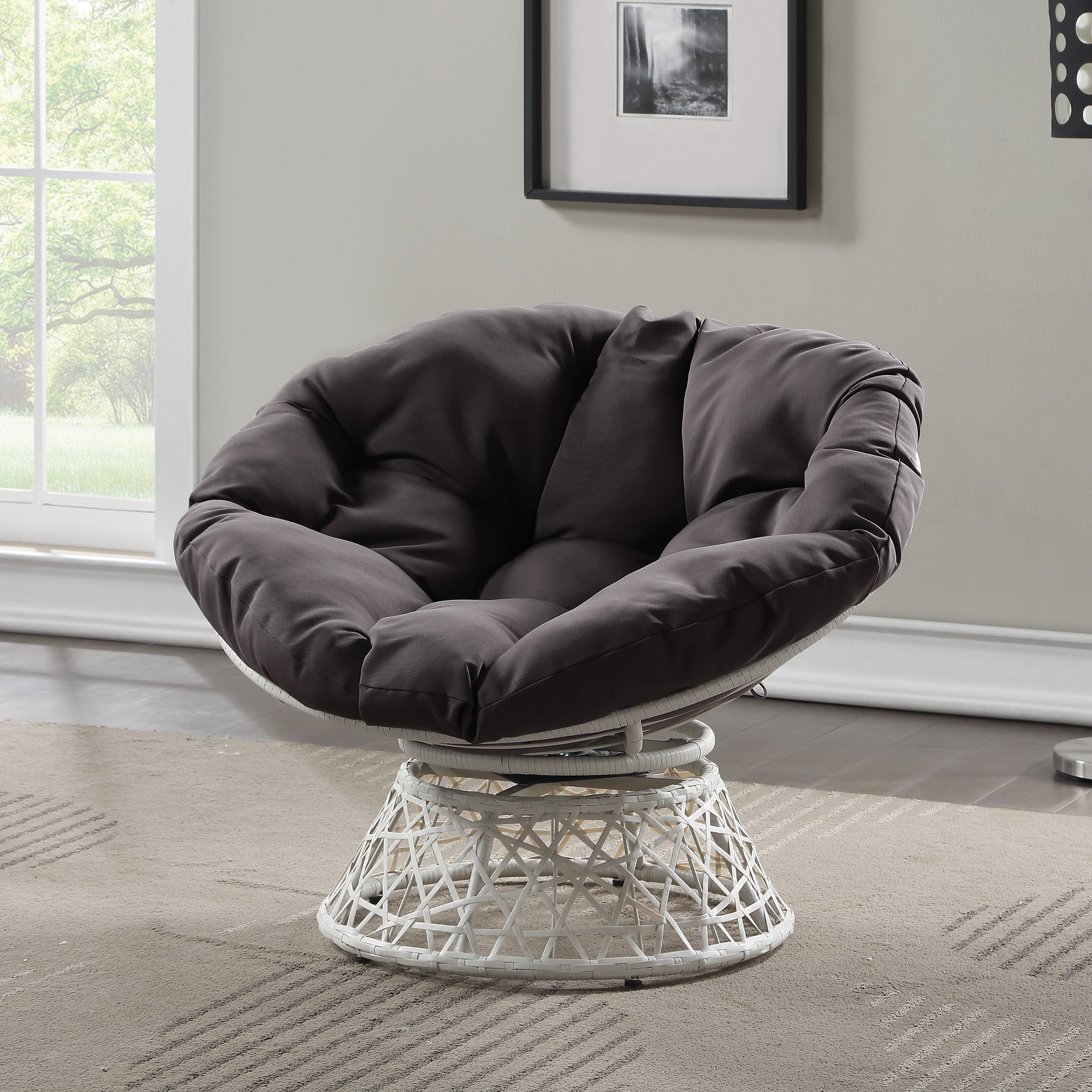 Papasan Chair - Grey