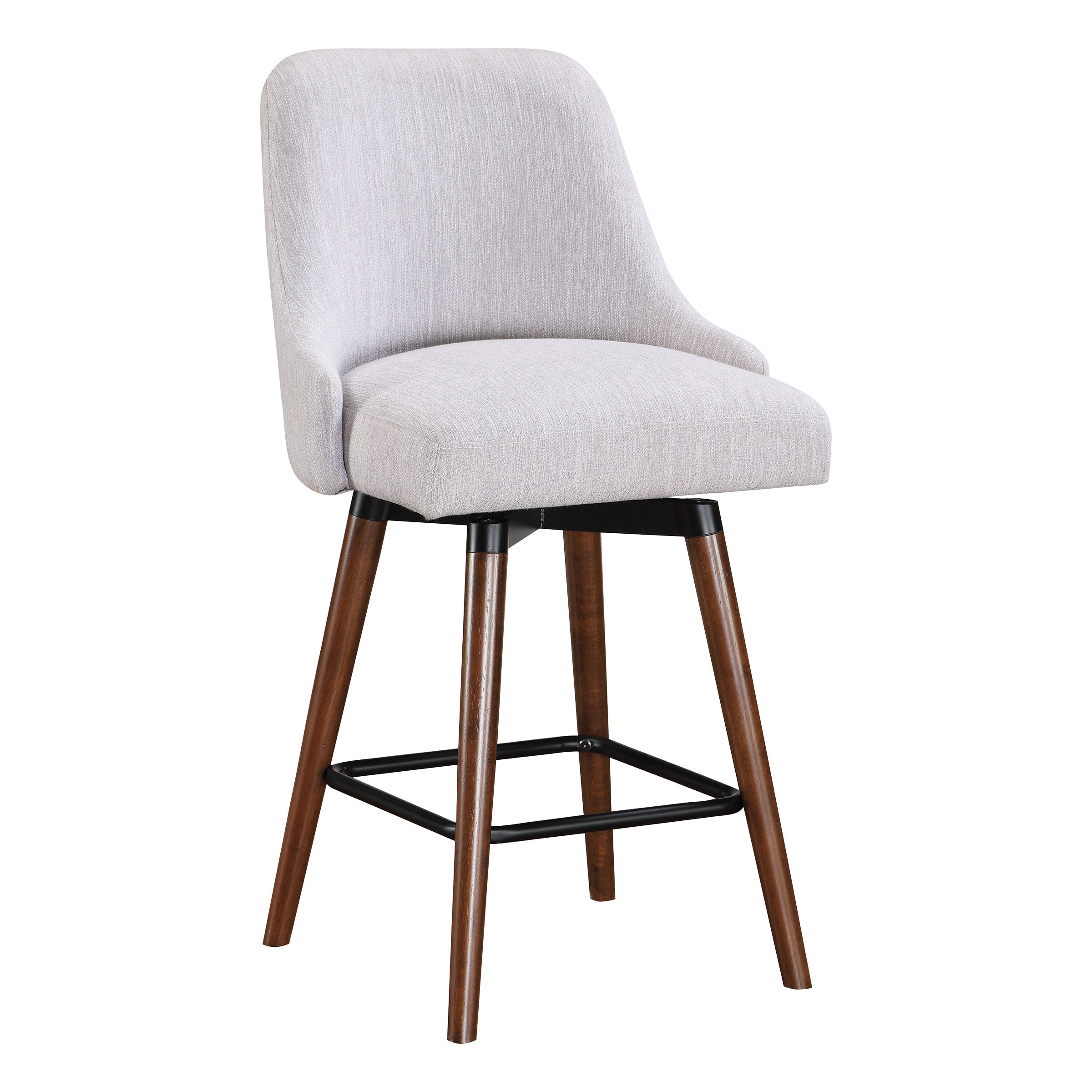 Bagford 26" Swivel Stool - Fog / Med Esp