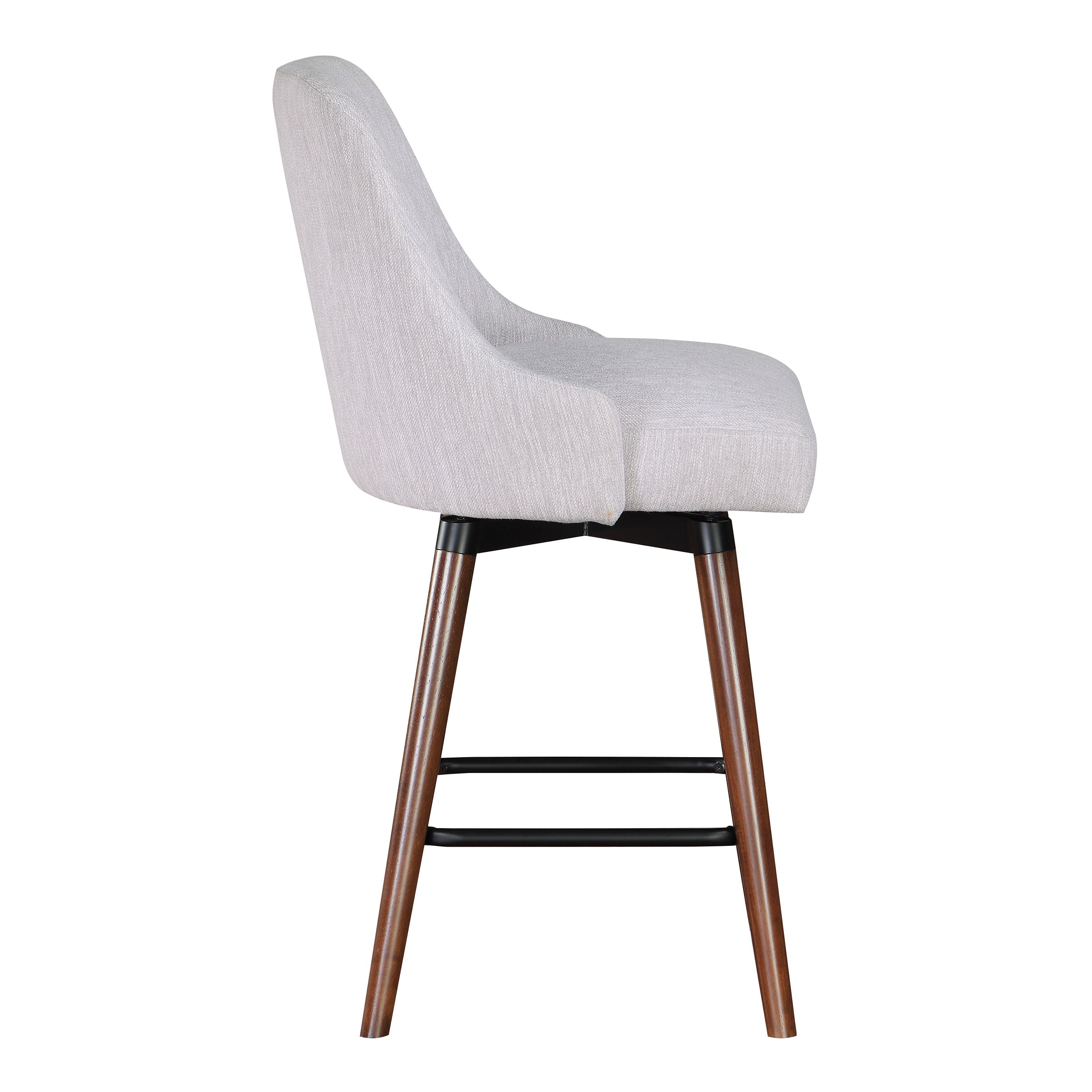 Bagford 26" Swivel Stool - Fog / Med Esp