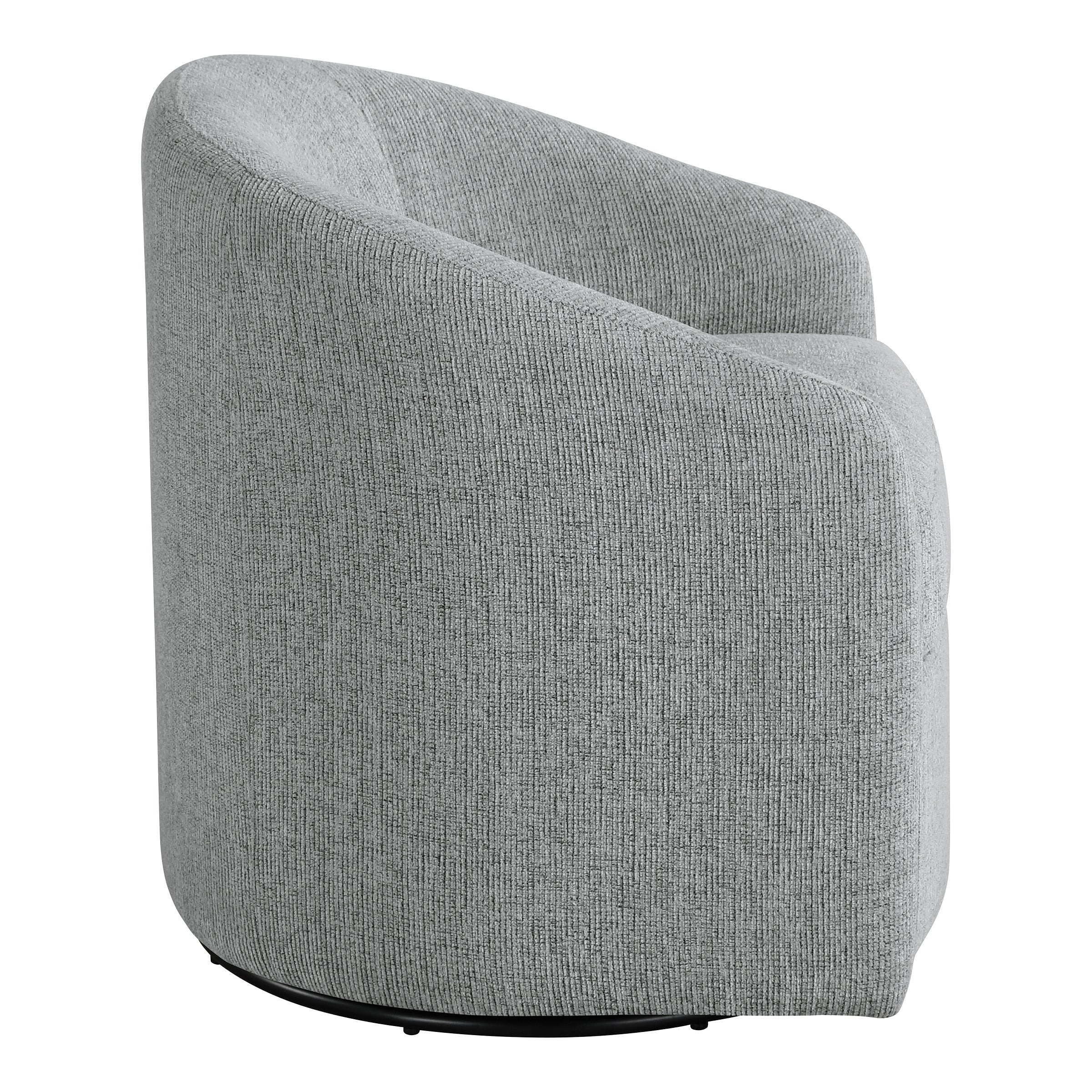 Bella Swivel Chair - Dove Grey