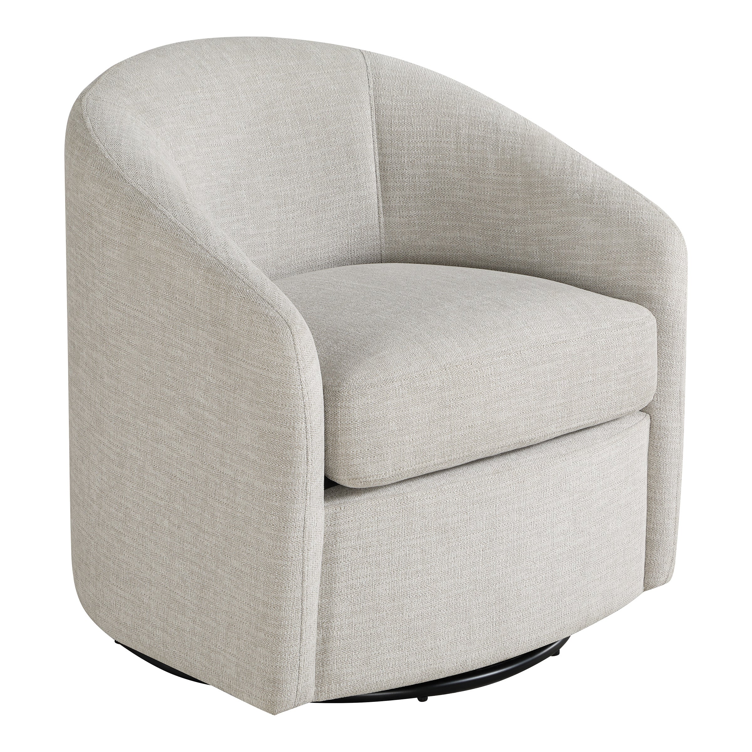 Bella Swivel Chair - Stone