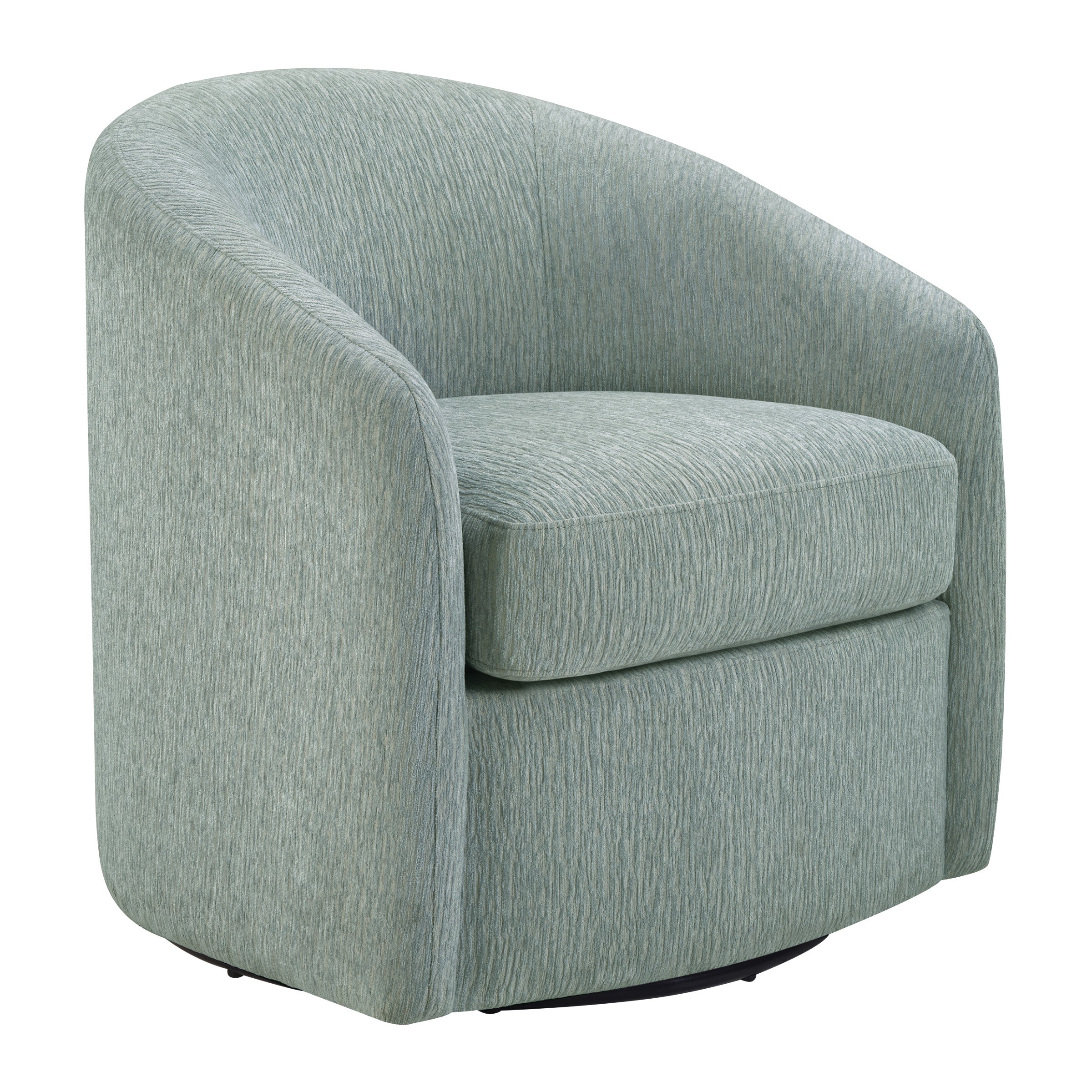 Bella Swivel Chair in Mist Fabric
