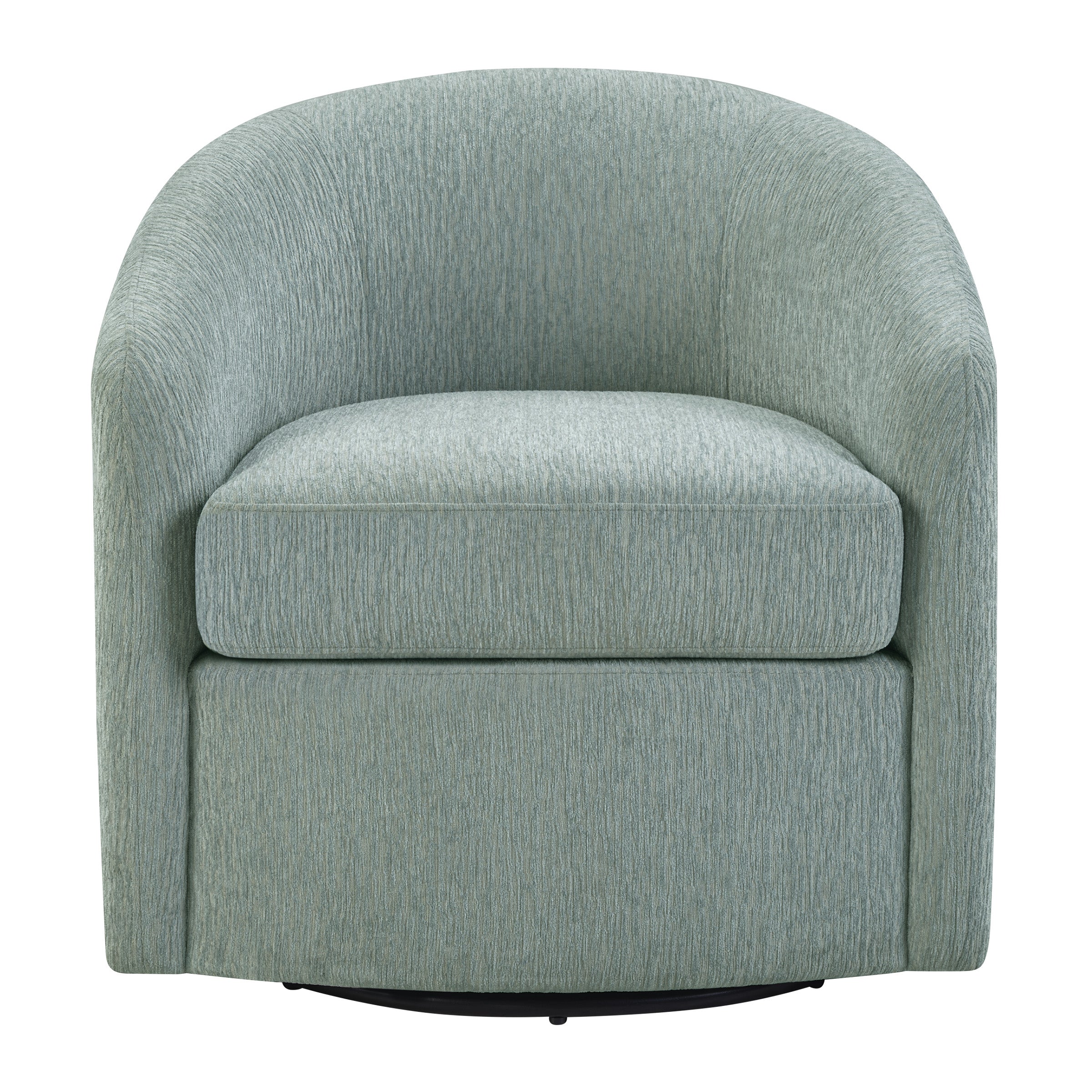 Bella Swivel Chair in Mist Fabric