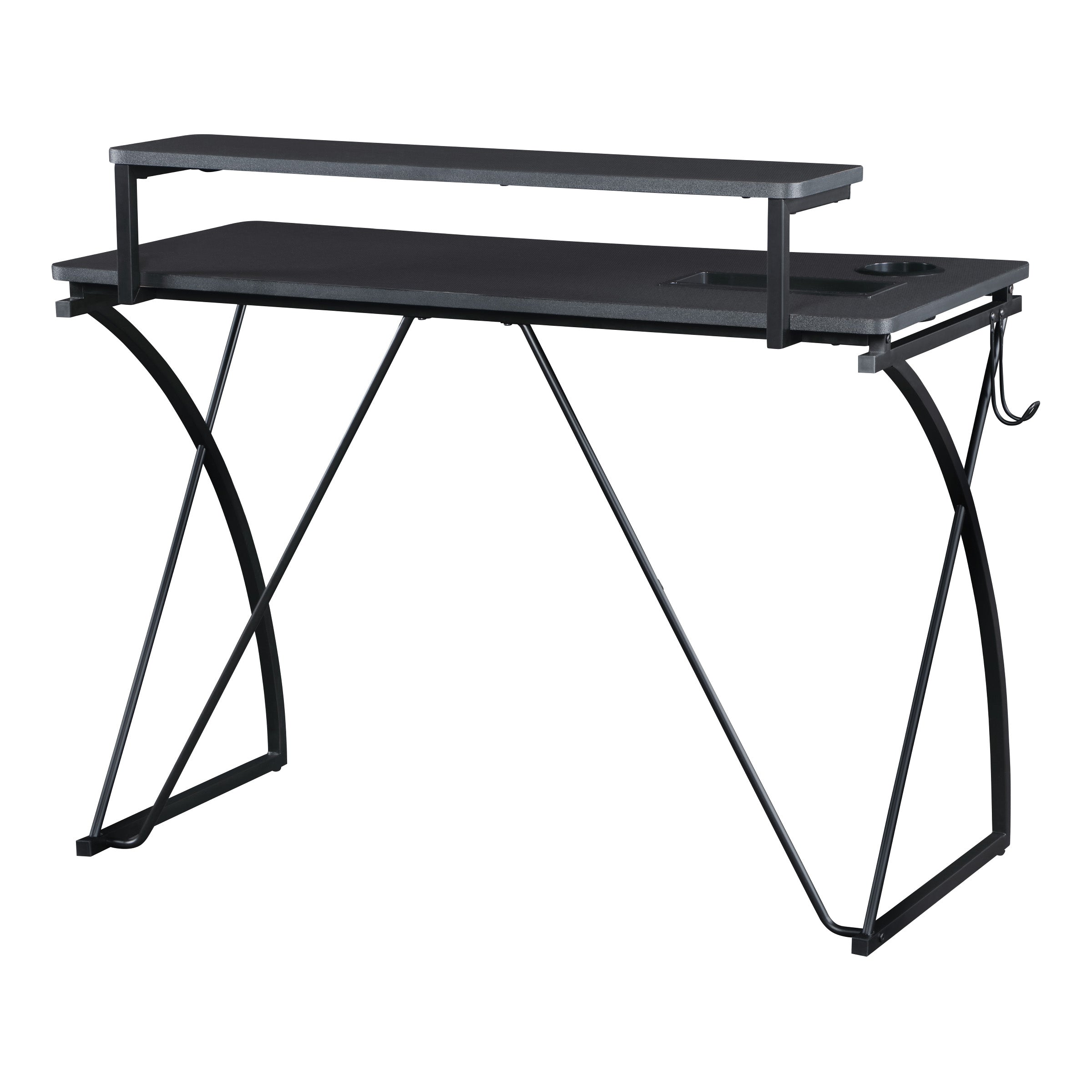 Biome 44" Gaming Desk - Grey Carbon Fiber