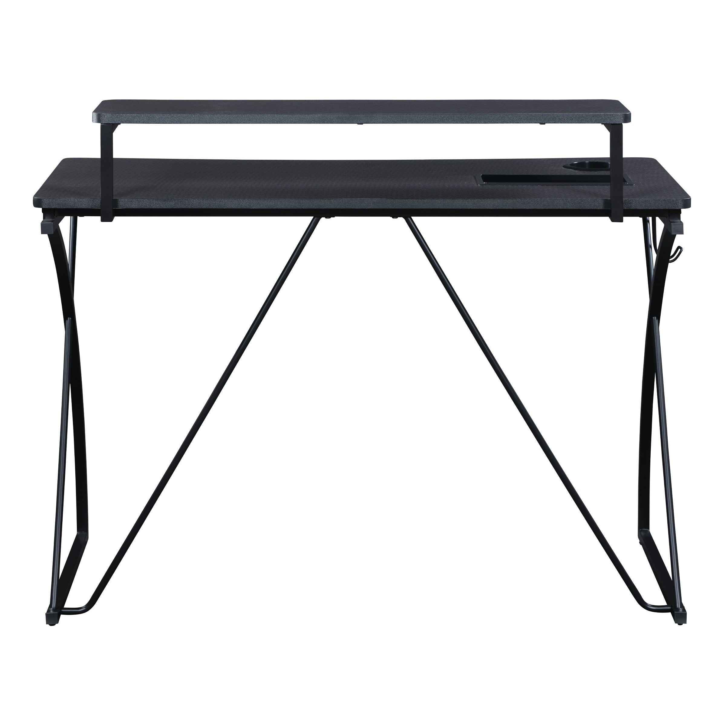 Biome 44" Gaming Desk - Grey Carbon Fiber