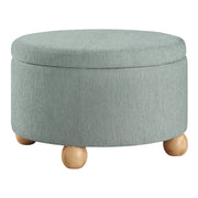 Baynes Storage Ottoman - Mist