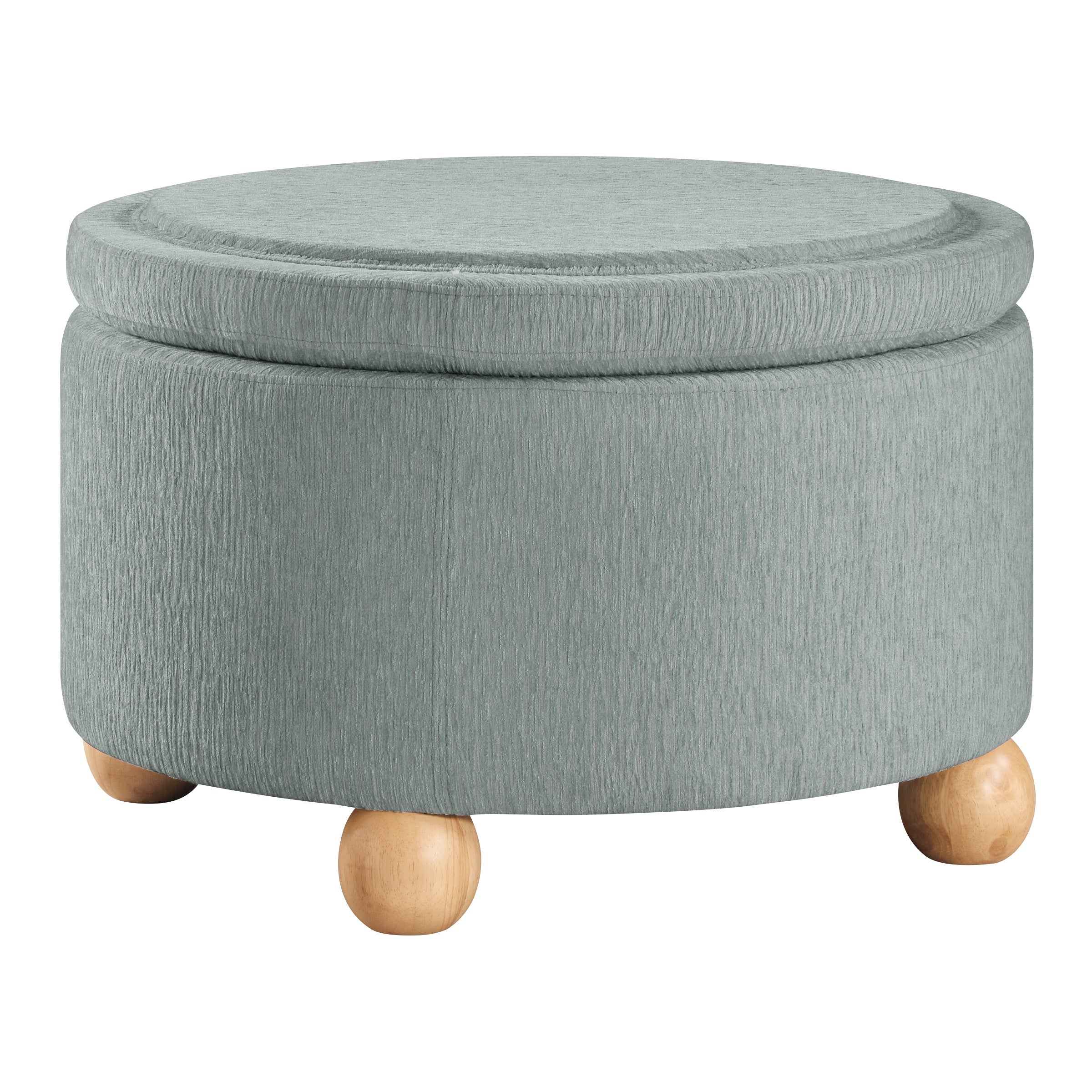 Baynes Storage Ottoman - Mist