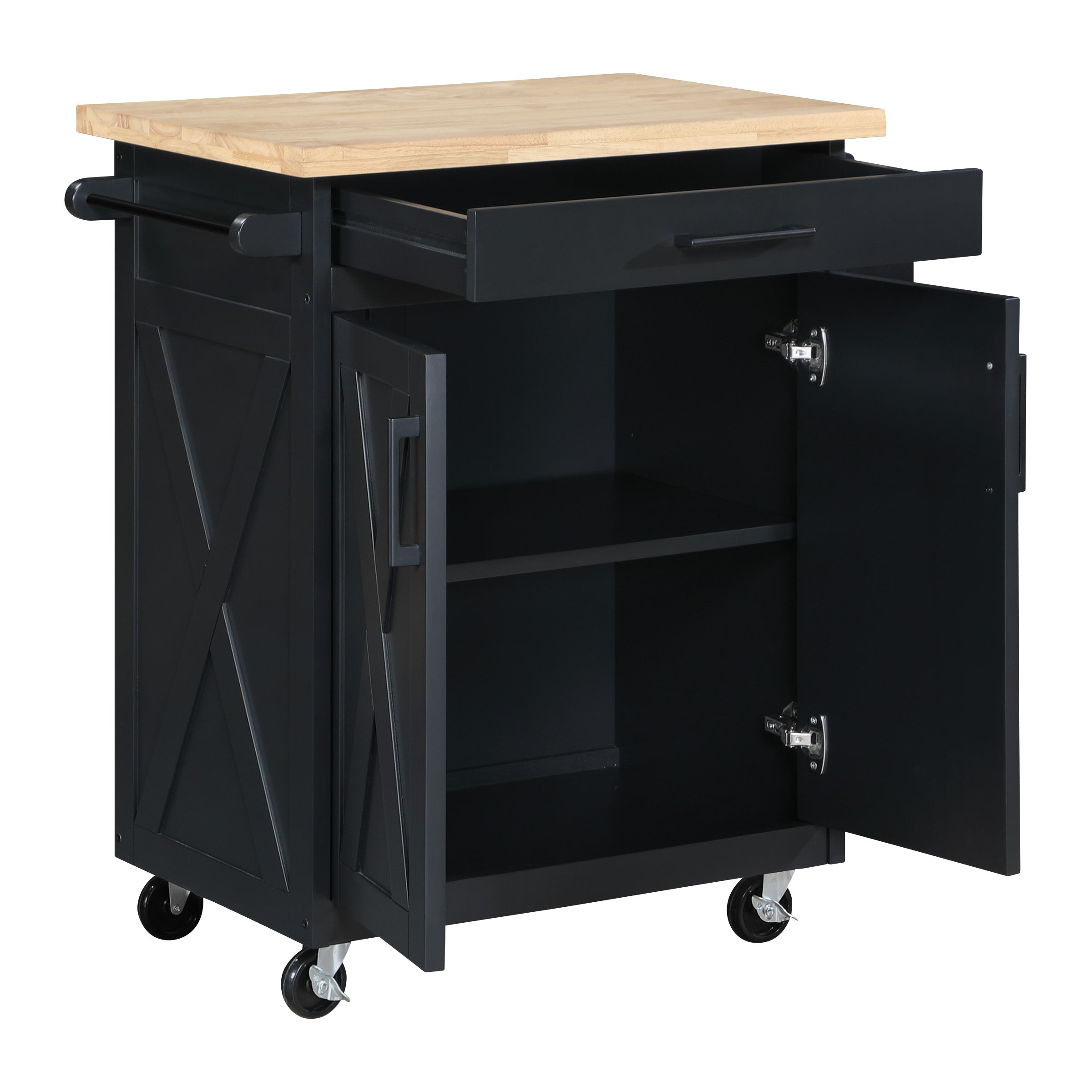 Bolten Kitchen Cart - Black