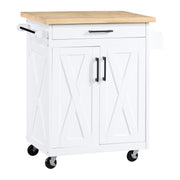 Bolten Kitchen Cart - White