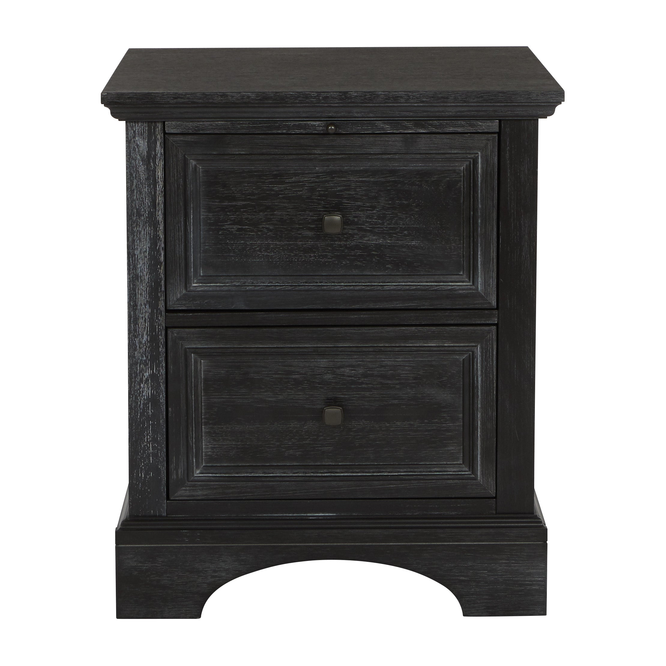 Farmhouse Basics Nightstand - Rustic Black
