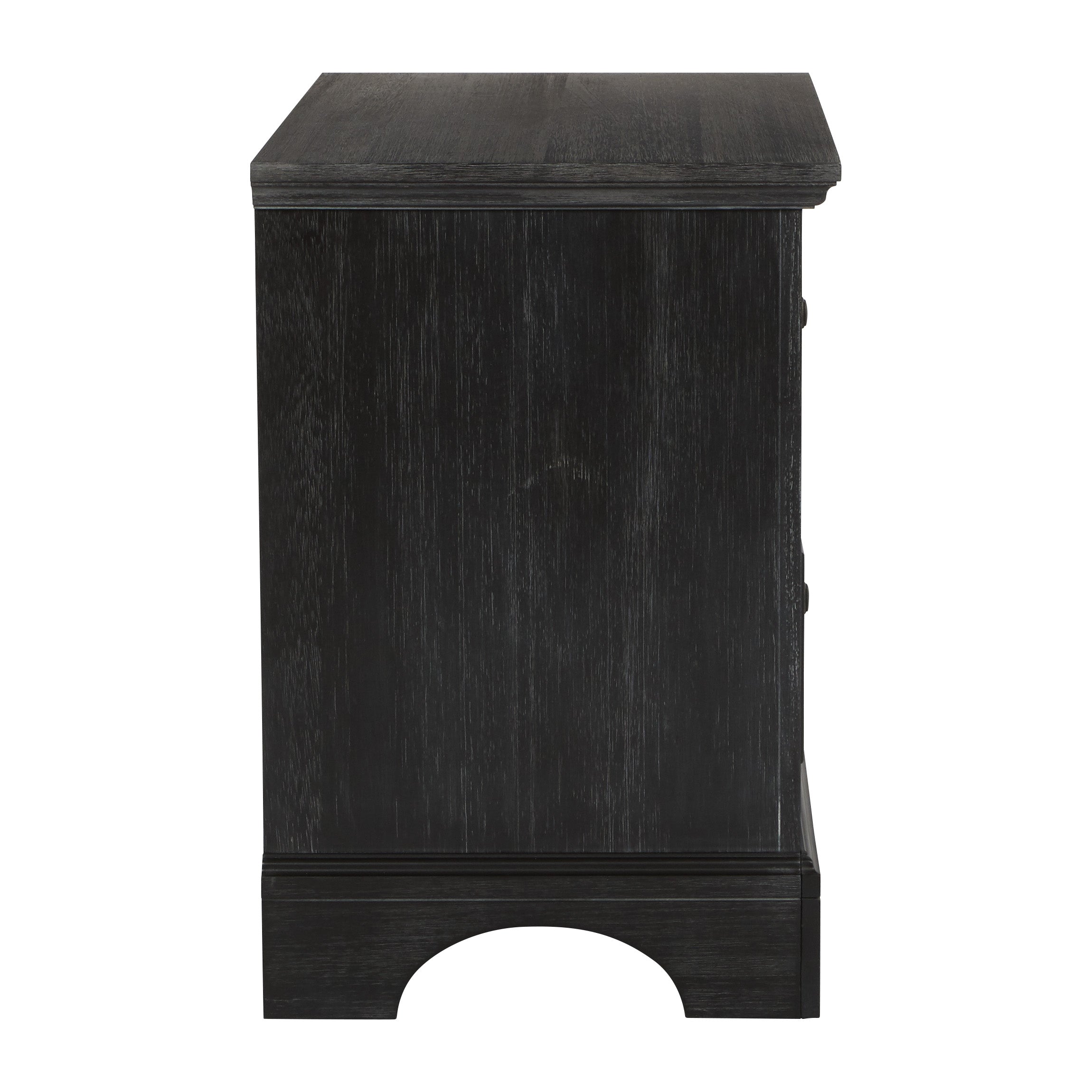 Farmhouse Basics Nightstand - Rustic Black