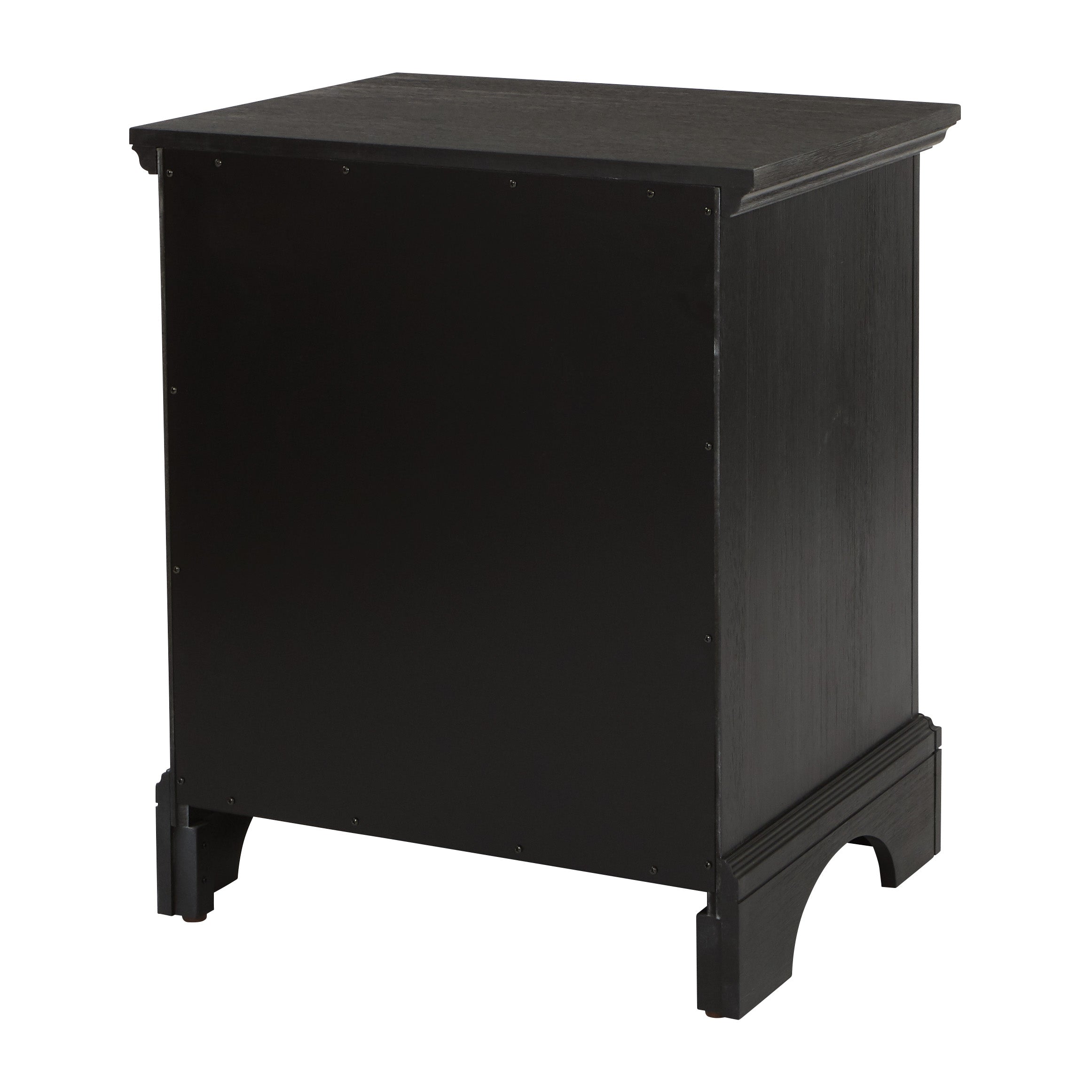 Farmhouse Basics Nightstand - Rustic Black