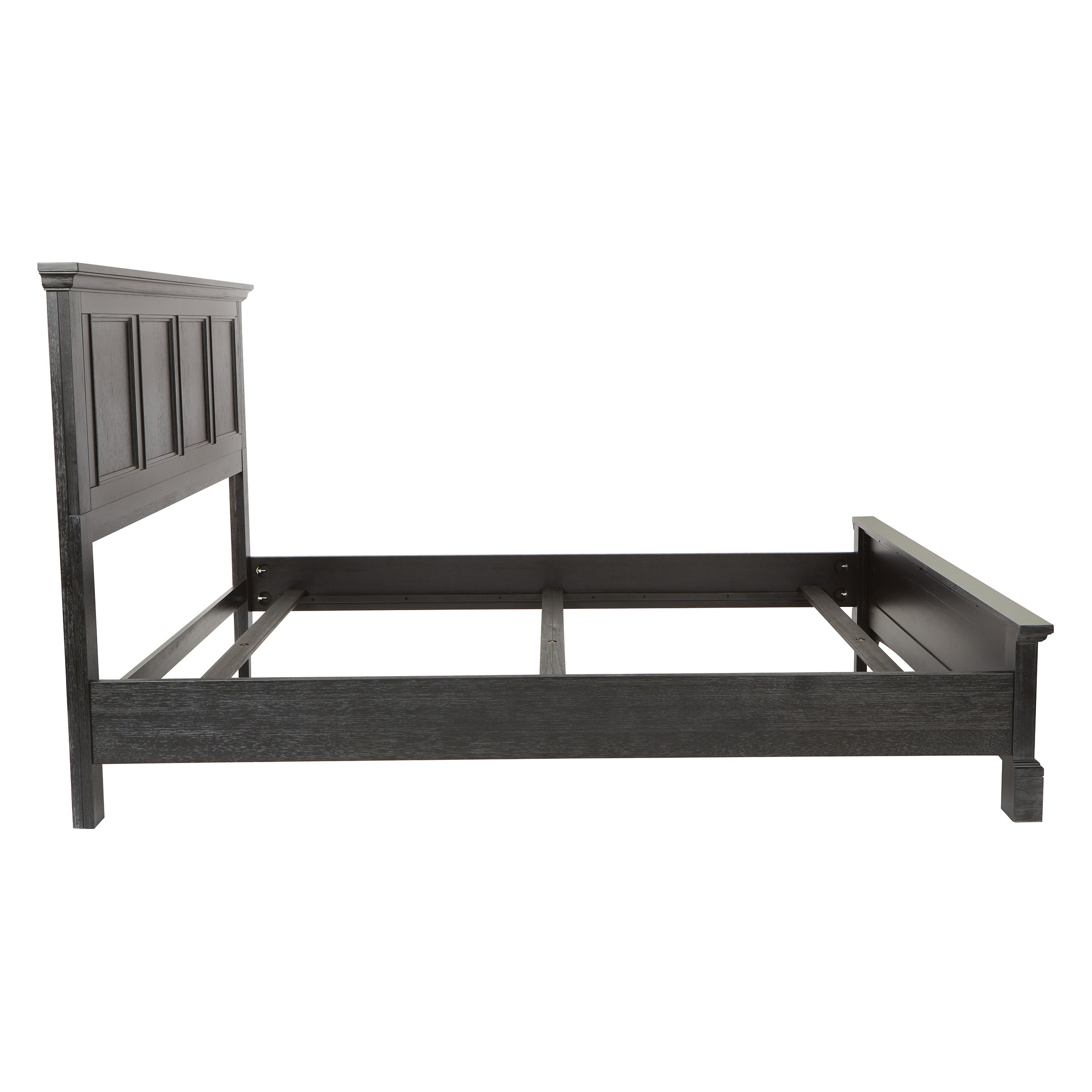 Farmhouse Basics Queen Bed Set - Rustic Black