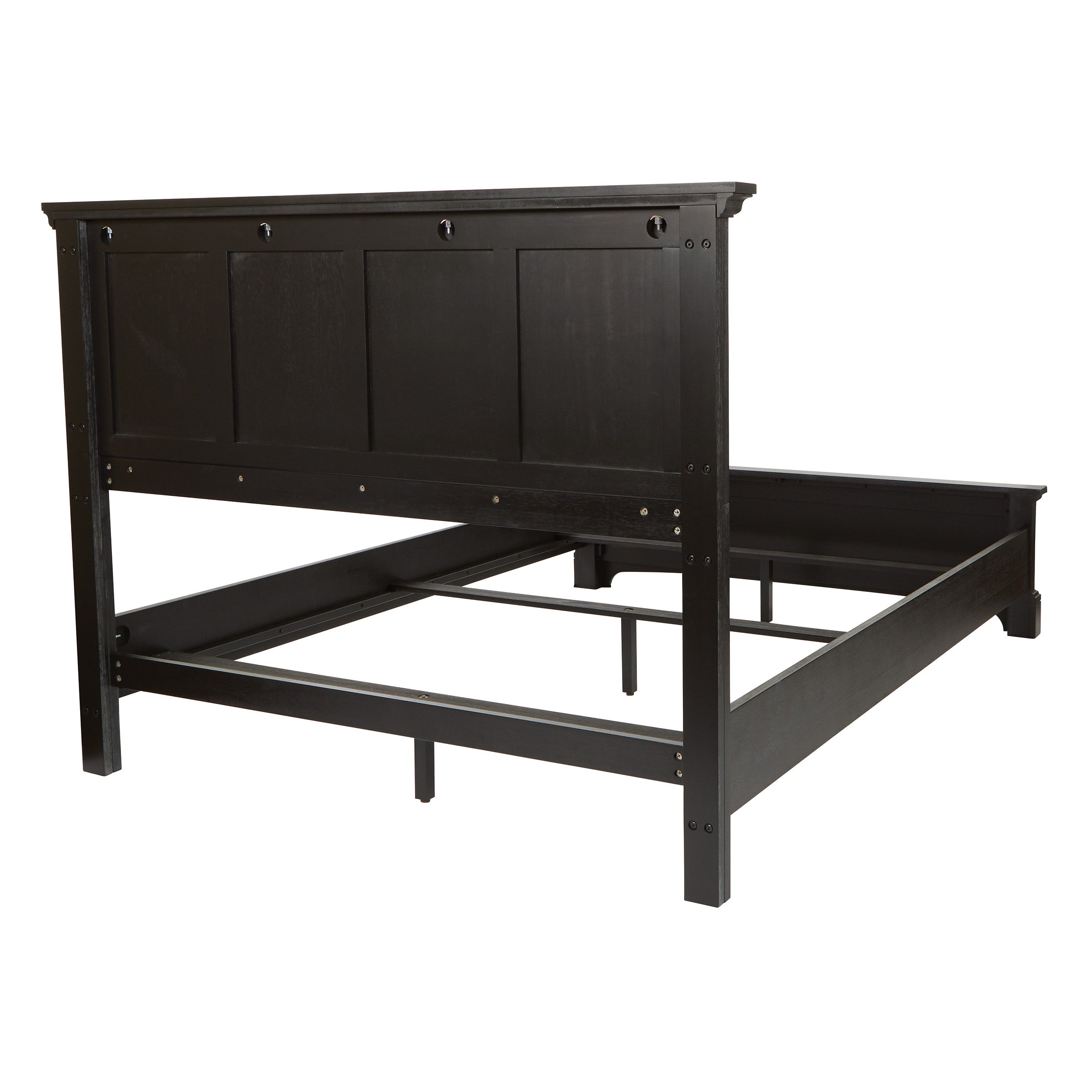 Farmhouse Basics Queen Bed Set - Rustic Black