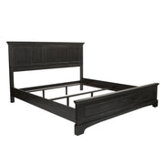 Farmhouse Basics King Bed Set 3/CTN - Rustic Black