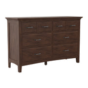 Modern Mission 6 Drawer Dresser - Vintage Oak