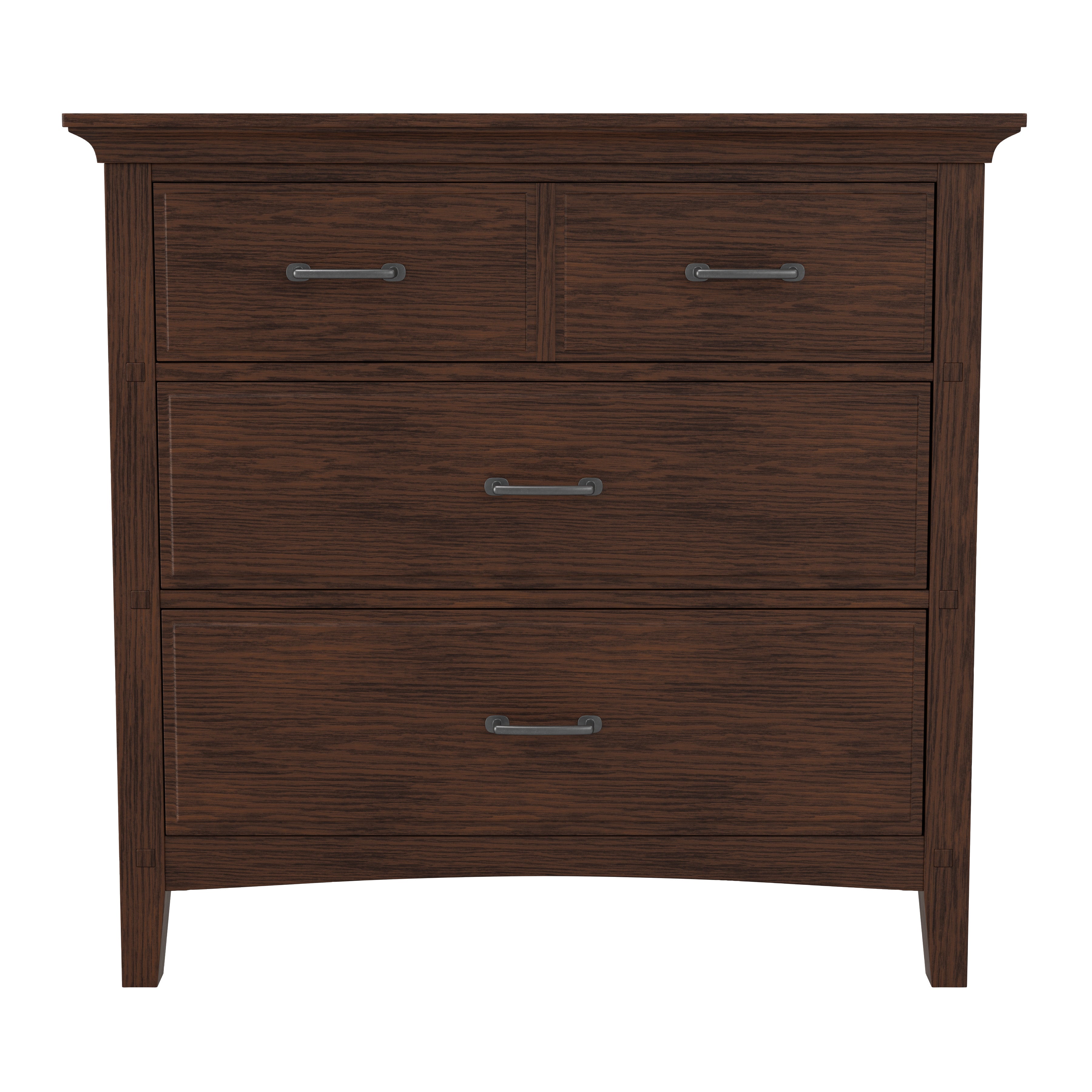 Modern Mission 3 Drawer Chest - Vintage Oak