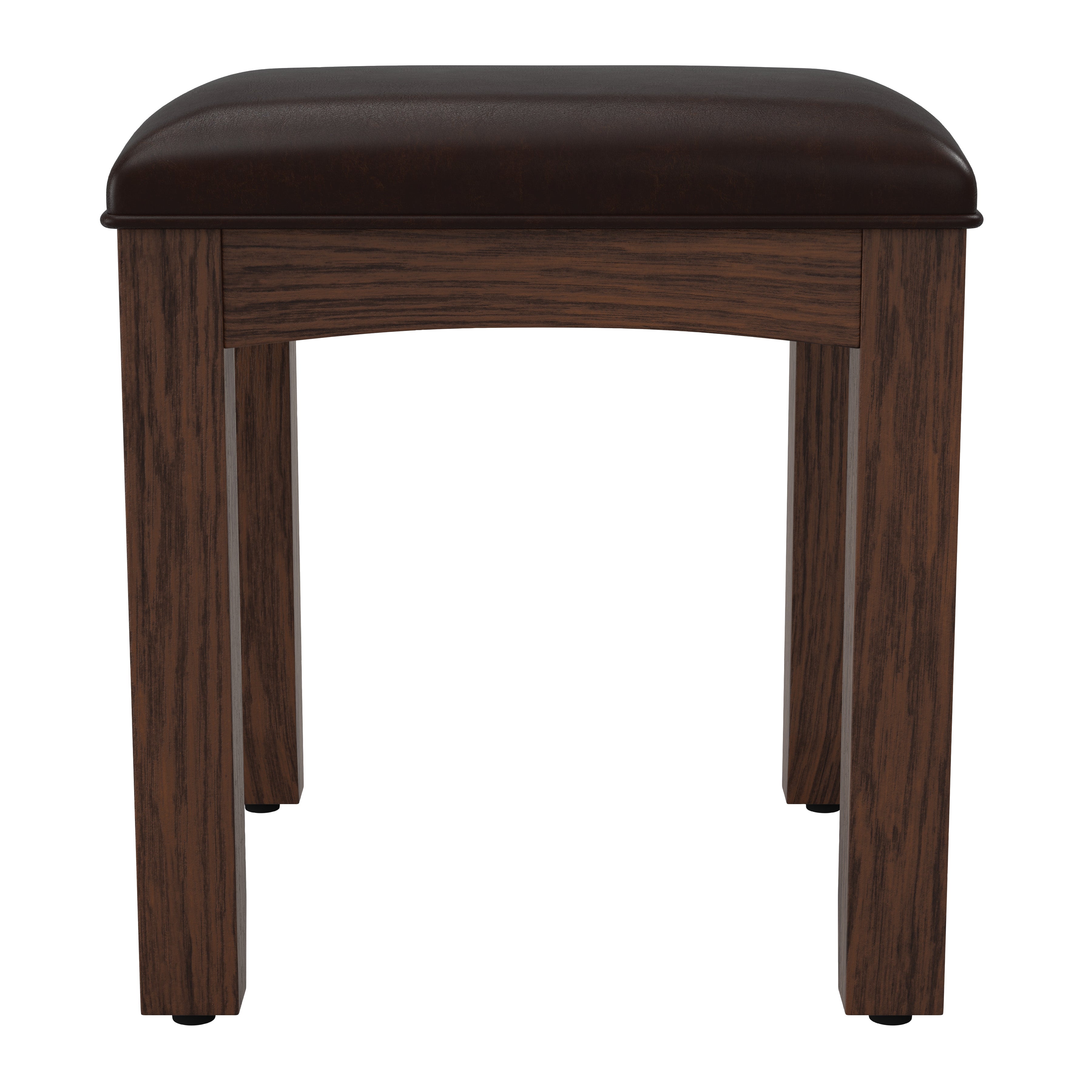 Modern Mission Bench for Vanity - Vintage Oak