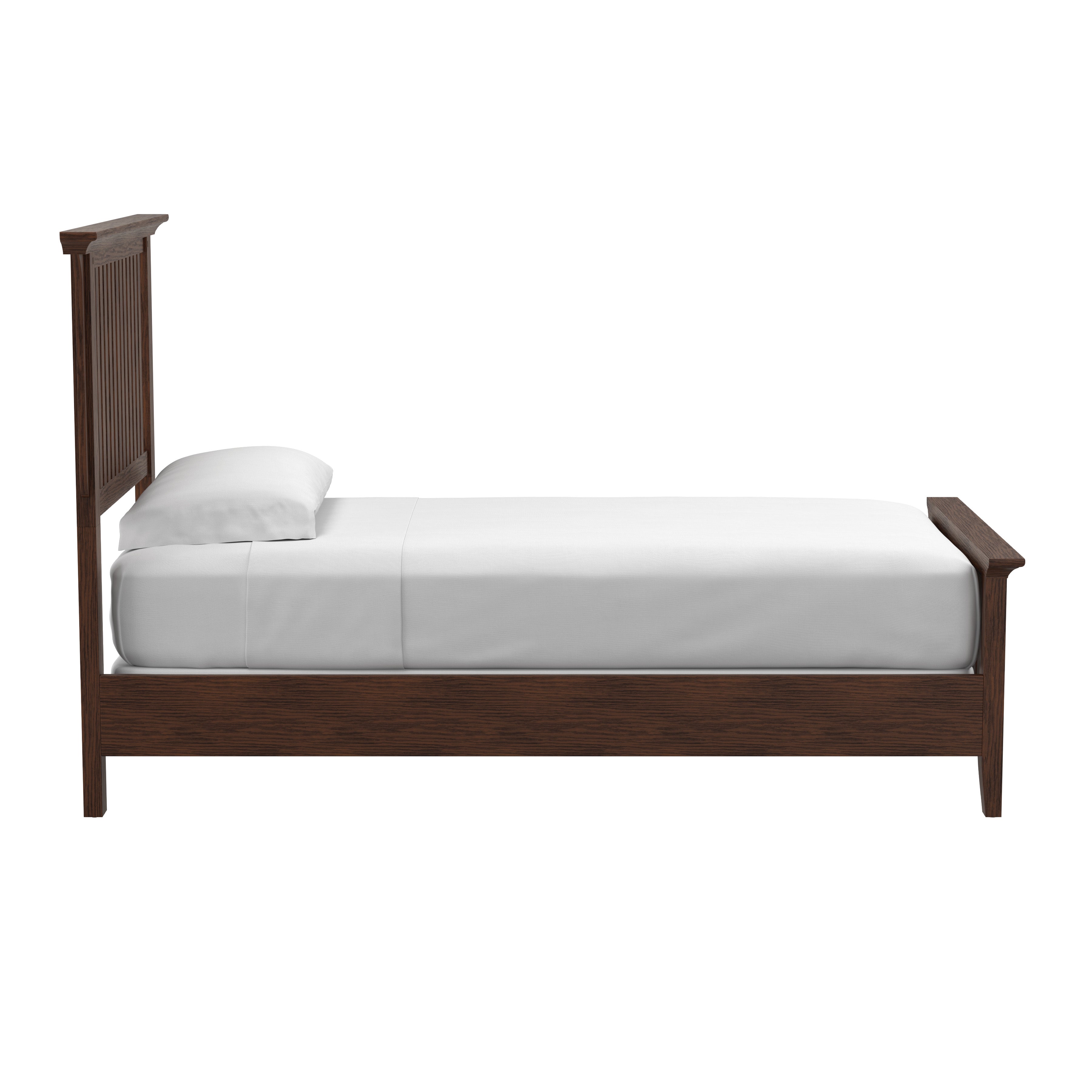 Modern Mission Twin Bed Set 3/CTN - Vintage Oak