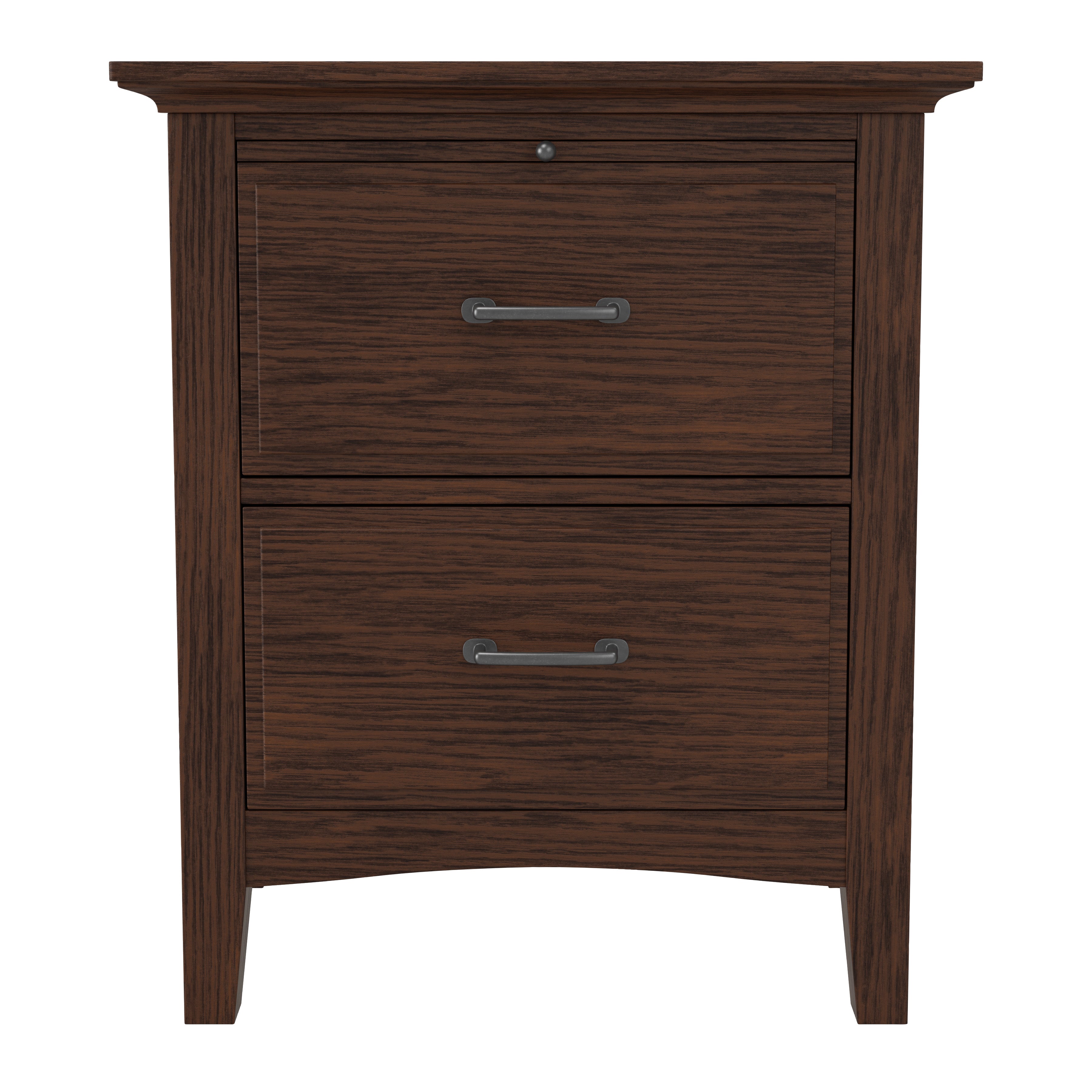 Modern Mission 2 Drawer Nightstand - Vintage Oak