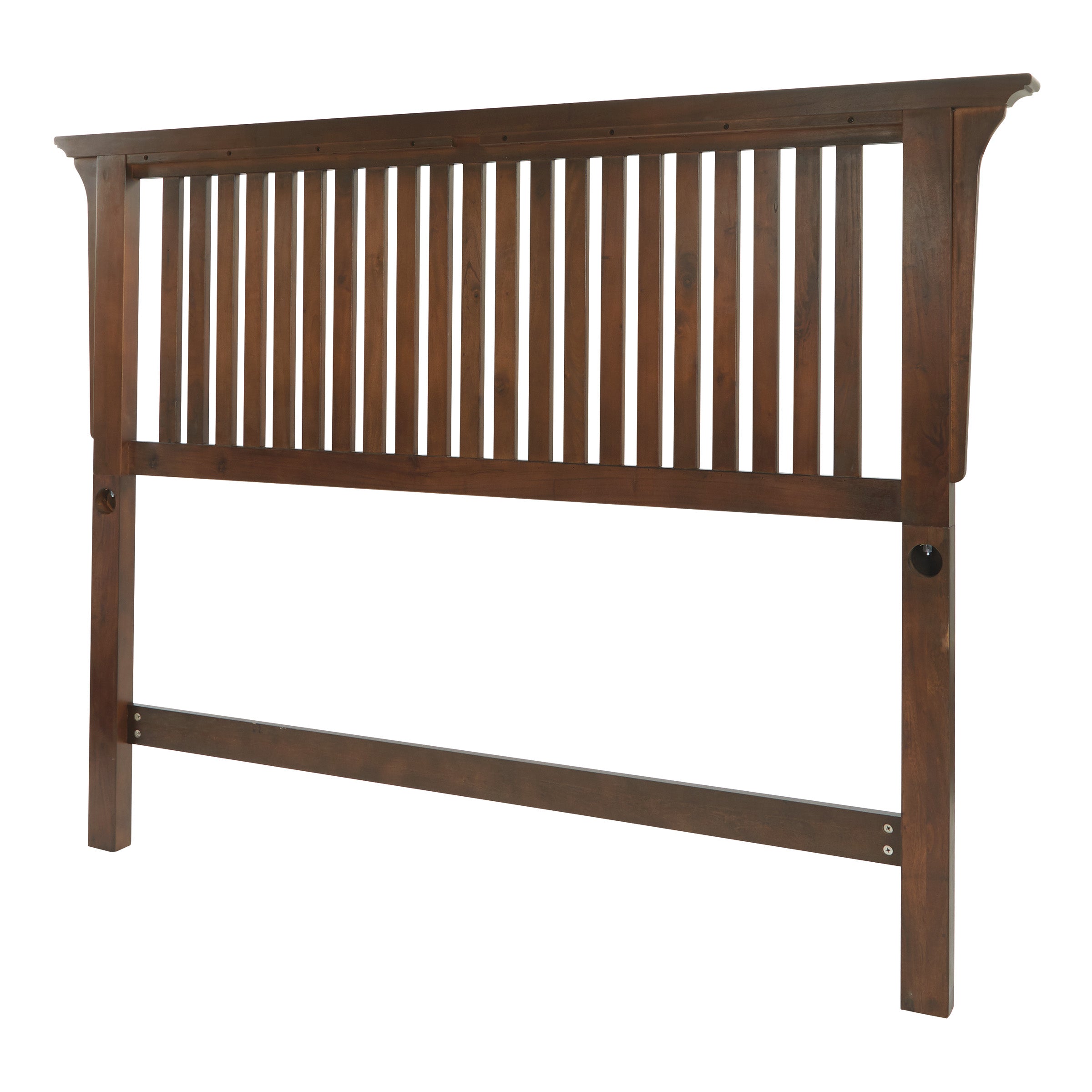 Modern Mission Queen Headboard - Vintage Oak