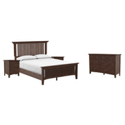 Modern Mission Queen Bedroom Set - Vintage Oak